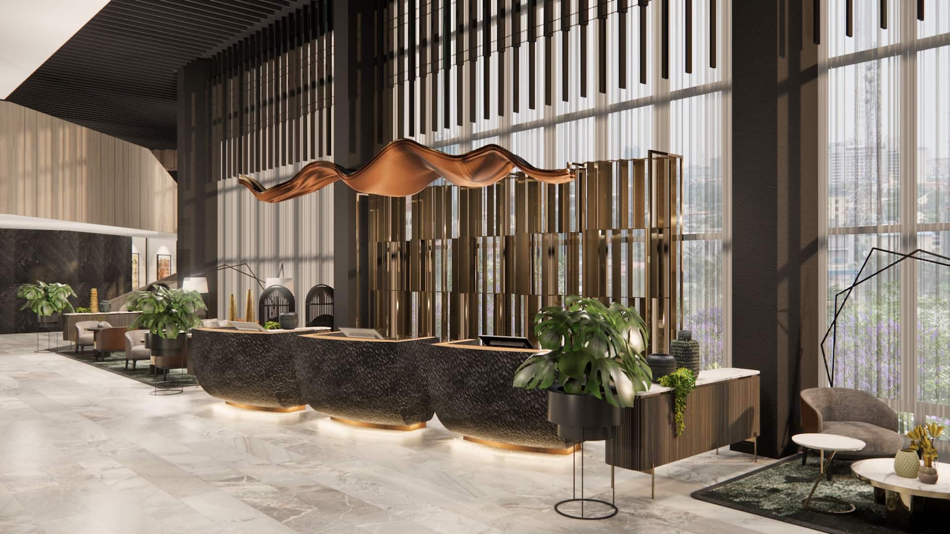 Hyatt Regency Lagos Ikeja Lobby Check In