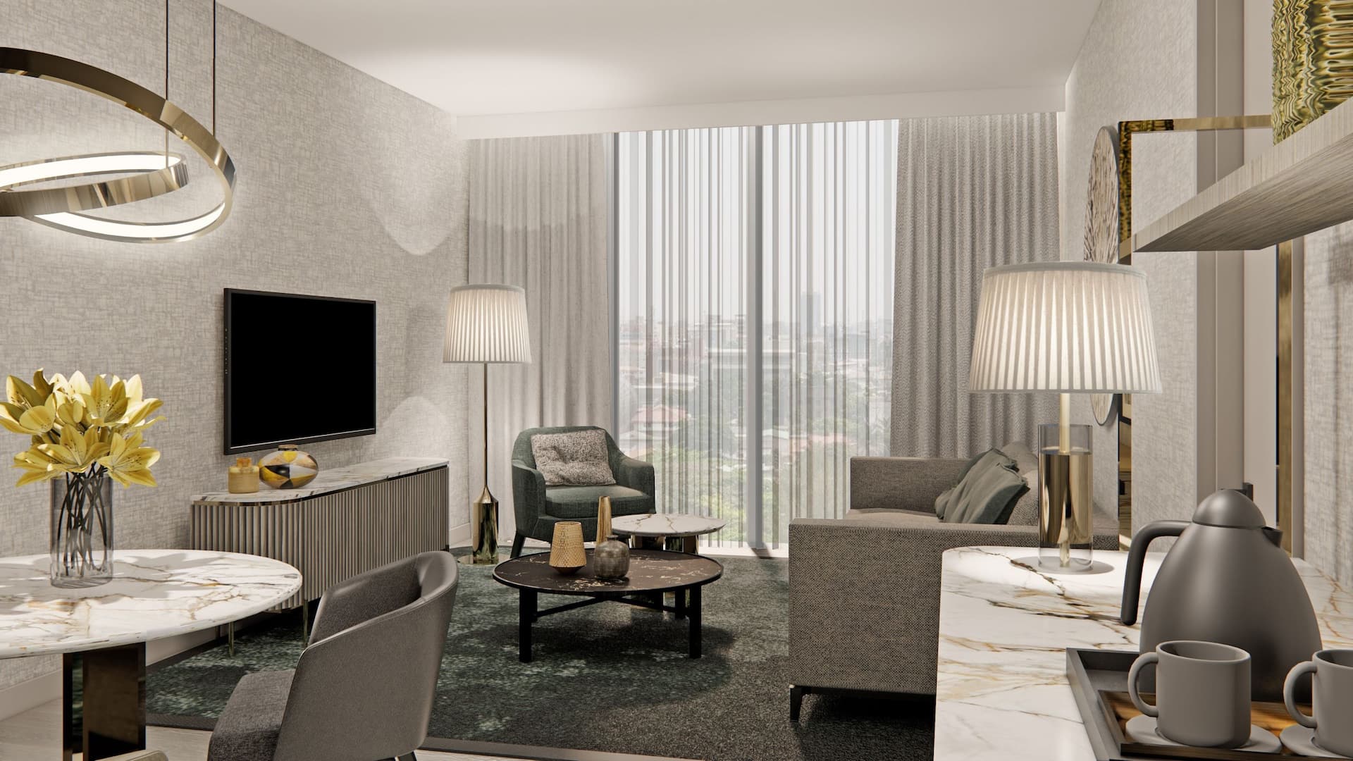 Hyatt Regency Lagos Ikeja Suite Living Room