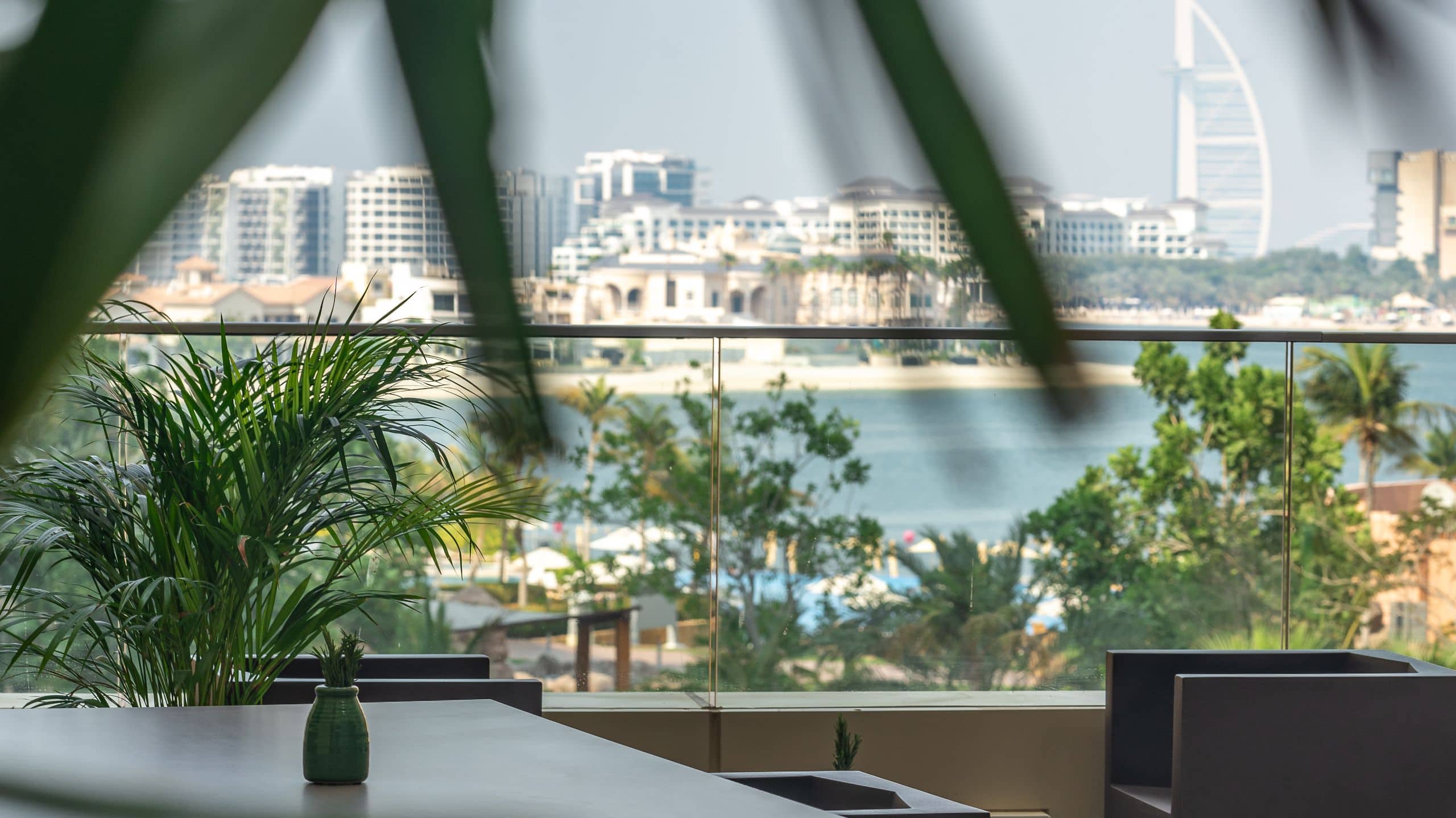 Andaz Dubai The Palm Living Room Terrace Burj Al Arab