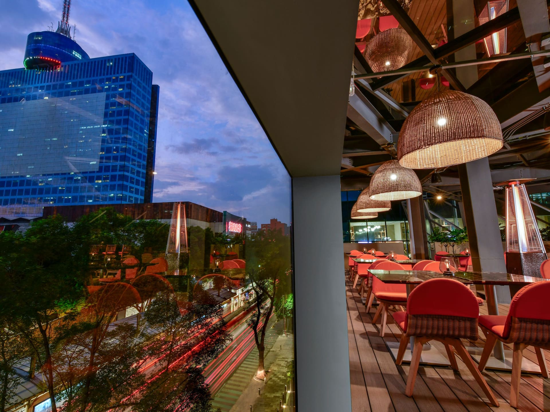 Hyatt Regency Mexico City Insurgentes Skybar View