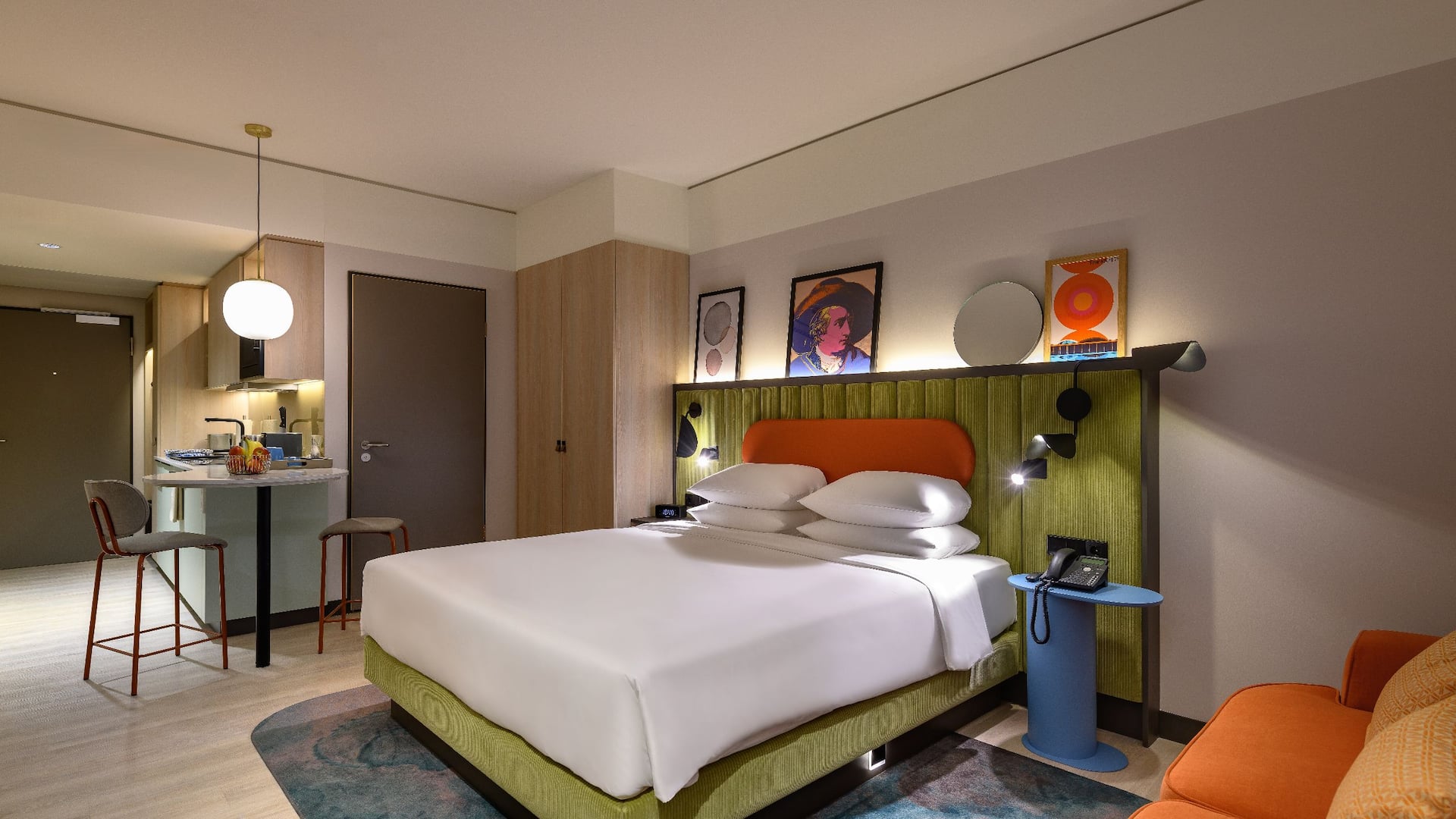 Hyatt House Frankfurt Goetheplatz Guestroom King With Kitchenette View