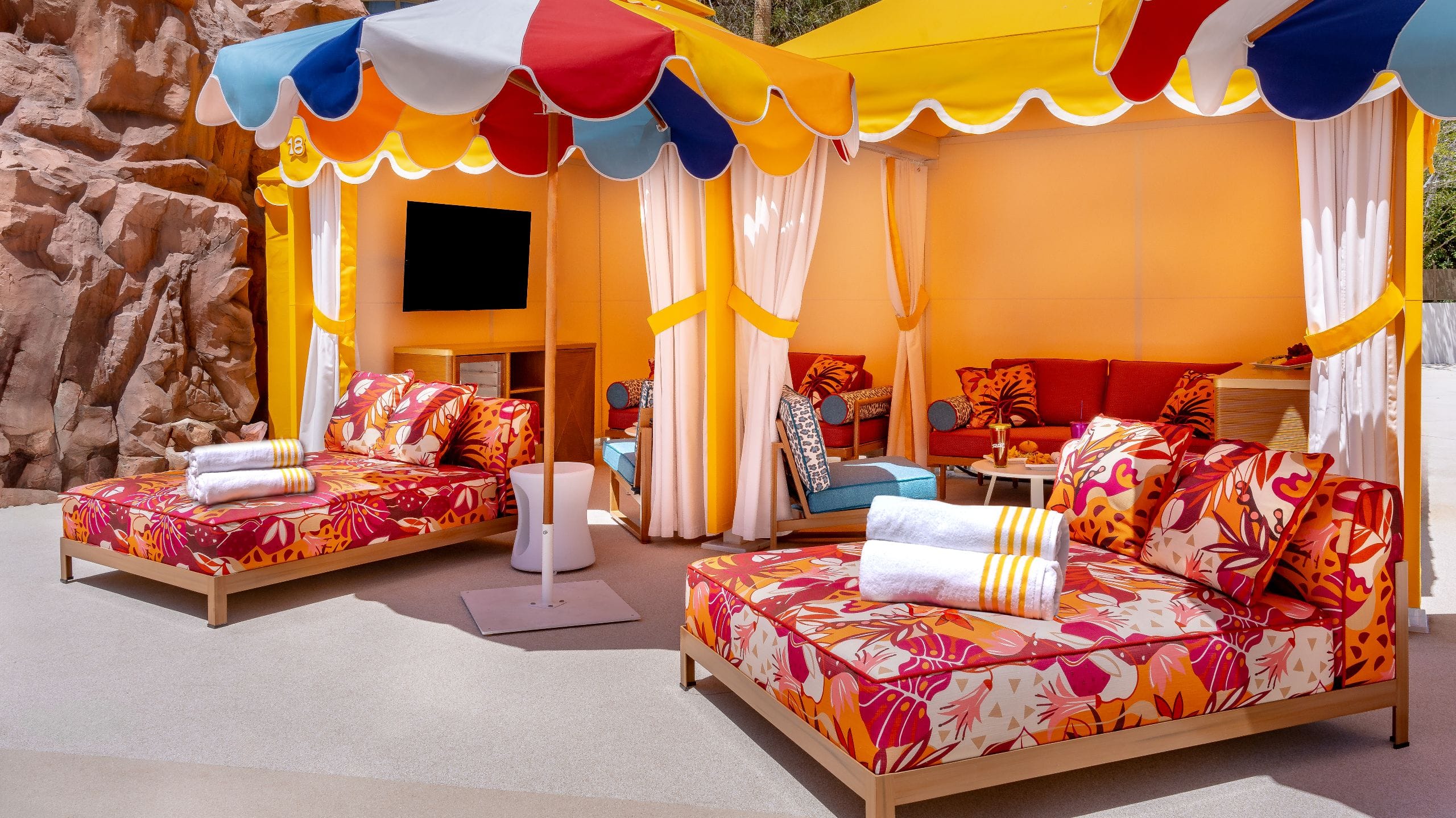 Rio Hotel and Casino Lagoon Pool Cabana