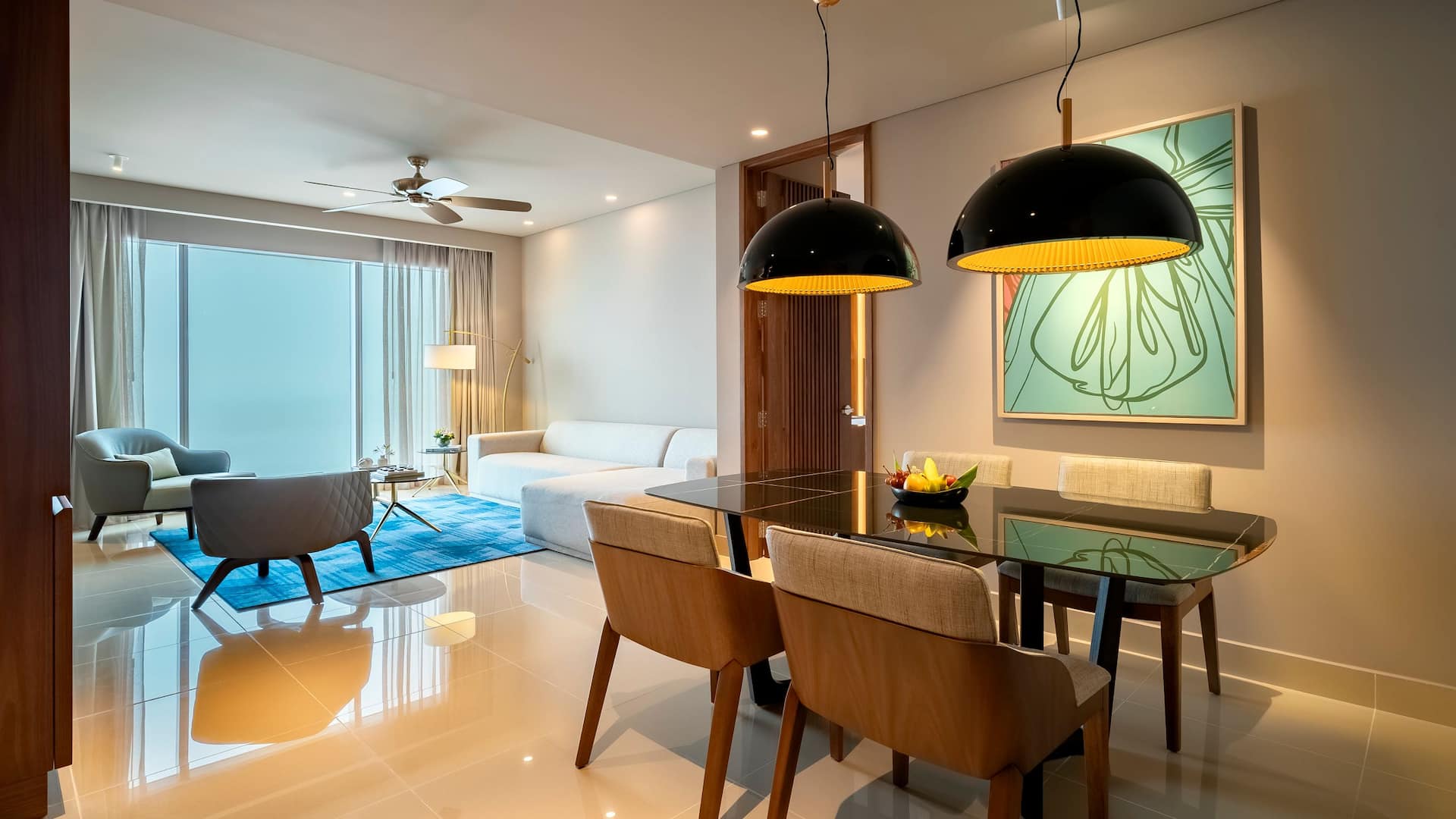 2/7 Hyatt Regency Cartagena Elegant Regency Caribbean Suite Living Room