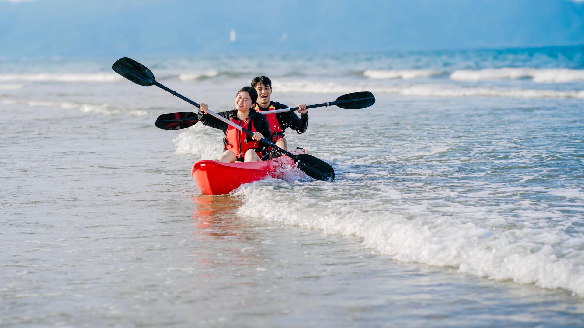 Hyatt Regency Danang Resort and Spa Kayak Guests Activity