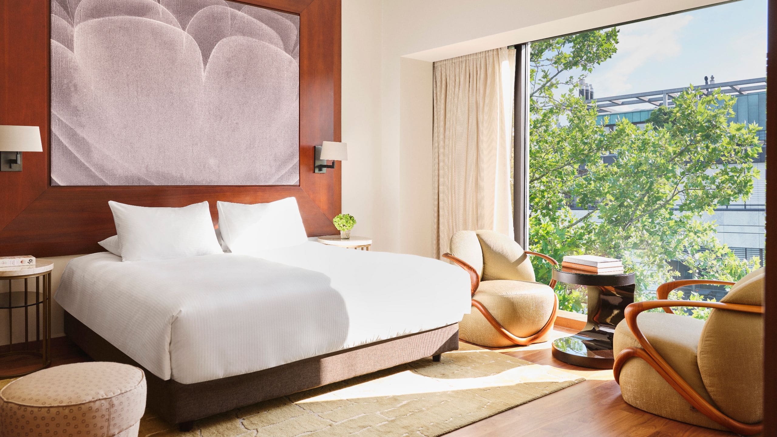 2 of 6 Park Hyatt Zurich Park Suite Bedroom Bed