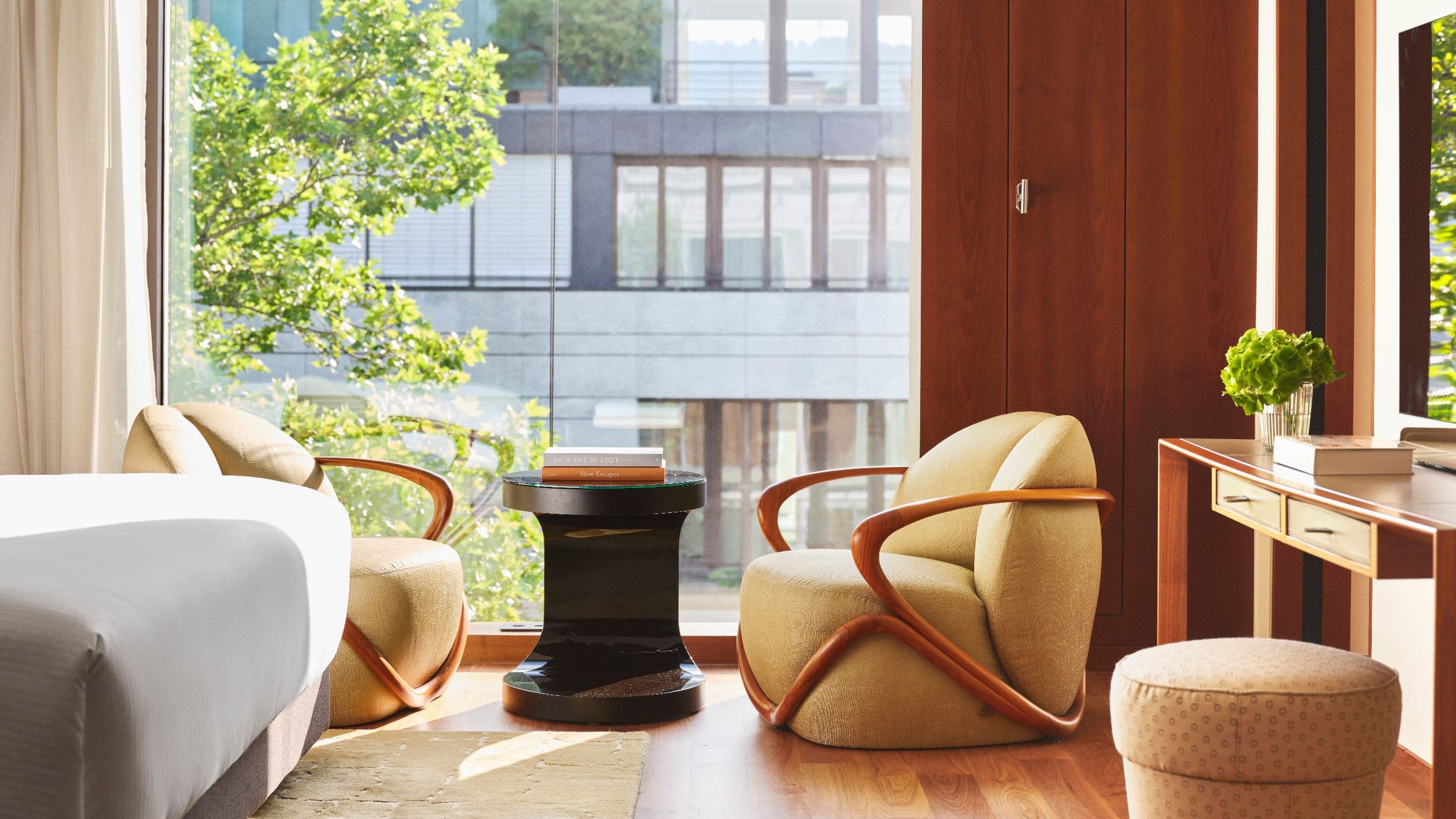 Park Hyatt Zurich Park Suite Bedroom Chairs