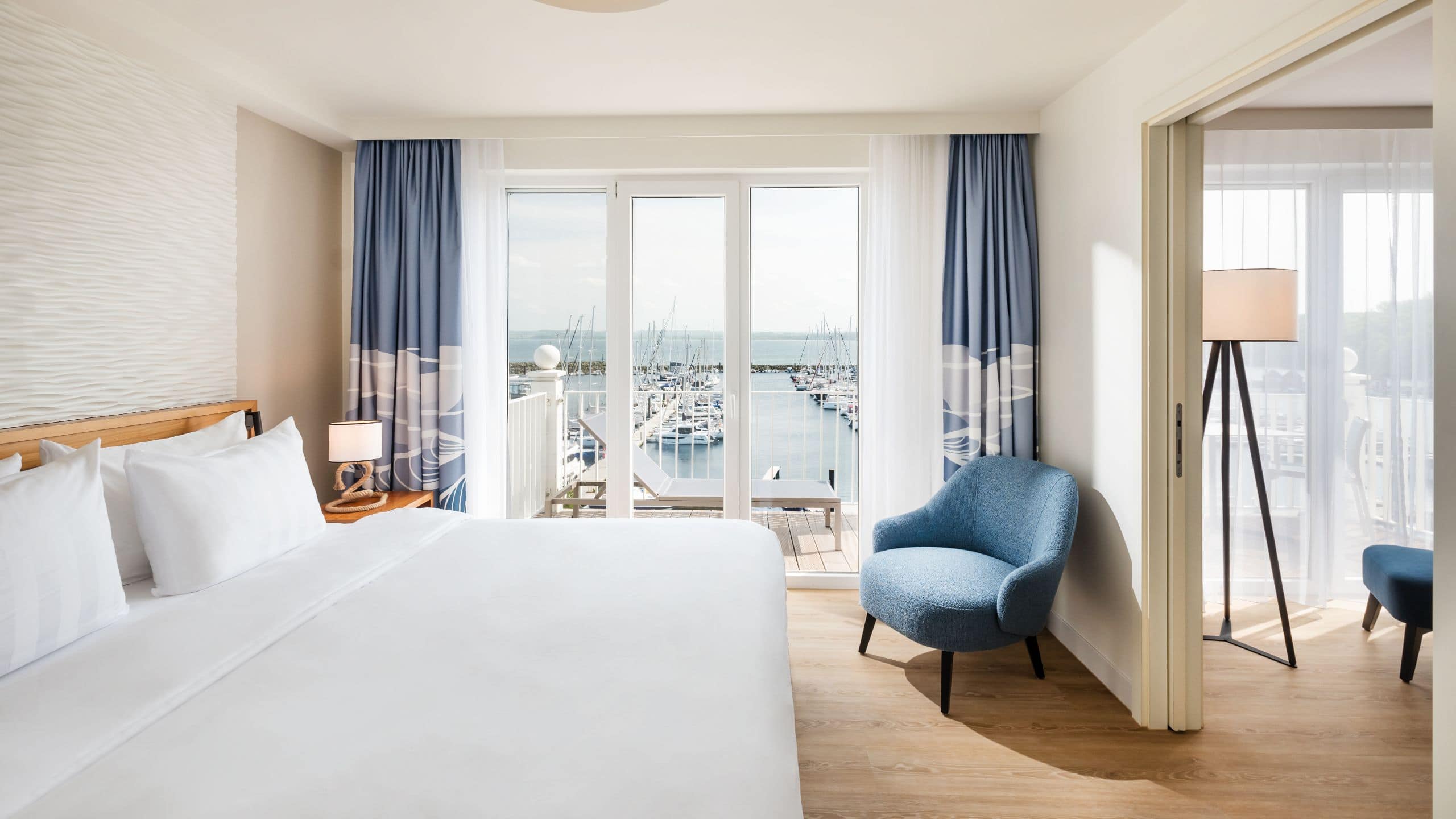 Lindner Hotel Boltenhagen Executive Suite Bedroom Overview