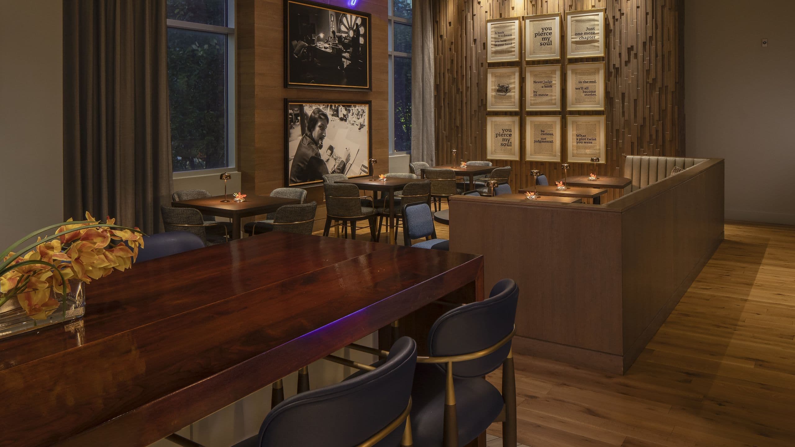 Hyatt Centric Midtown Atlanta Authors Den Corner Shot