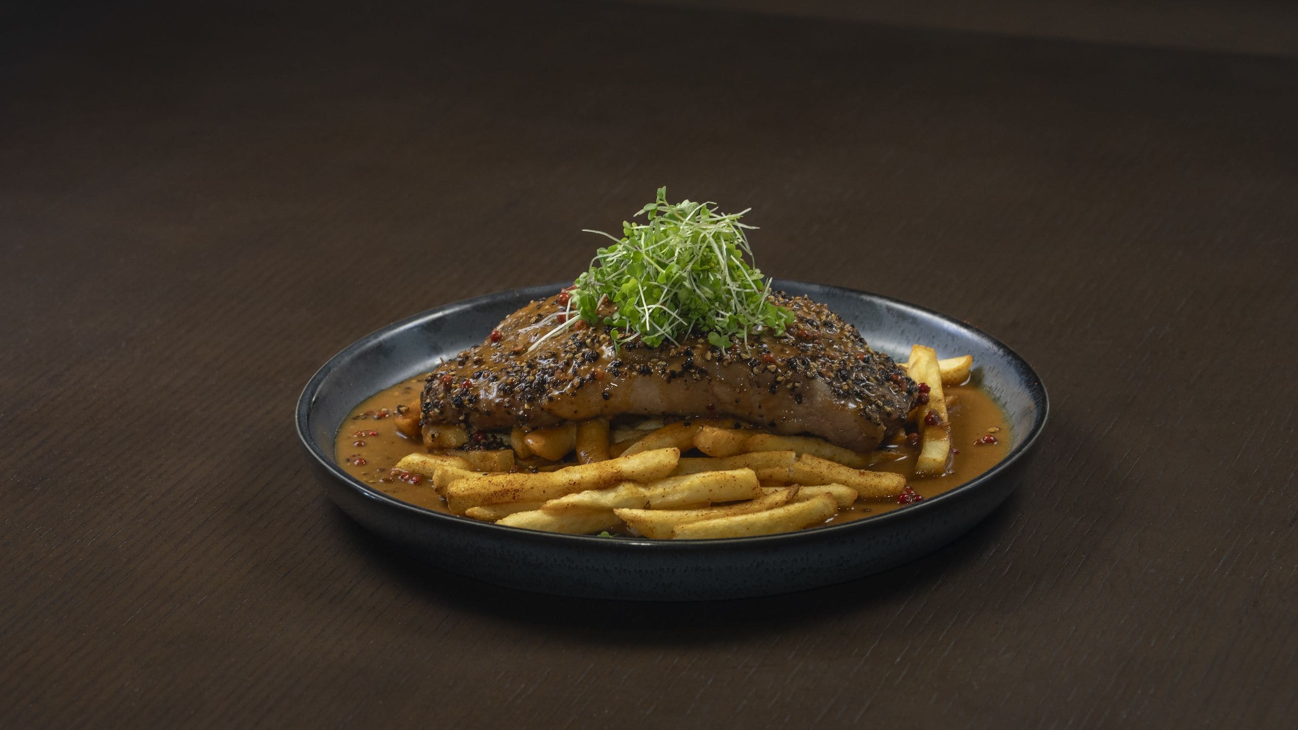 Hyatt Centric Midtown Atlanta Ny Steak With Fries