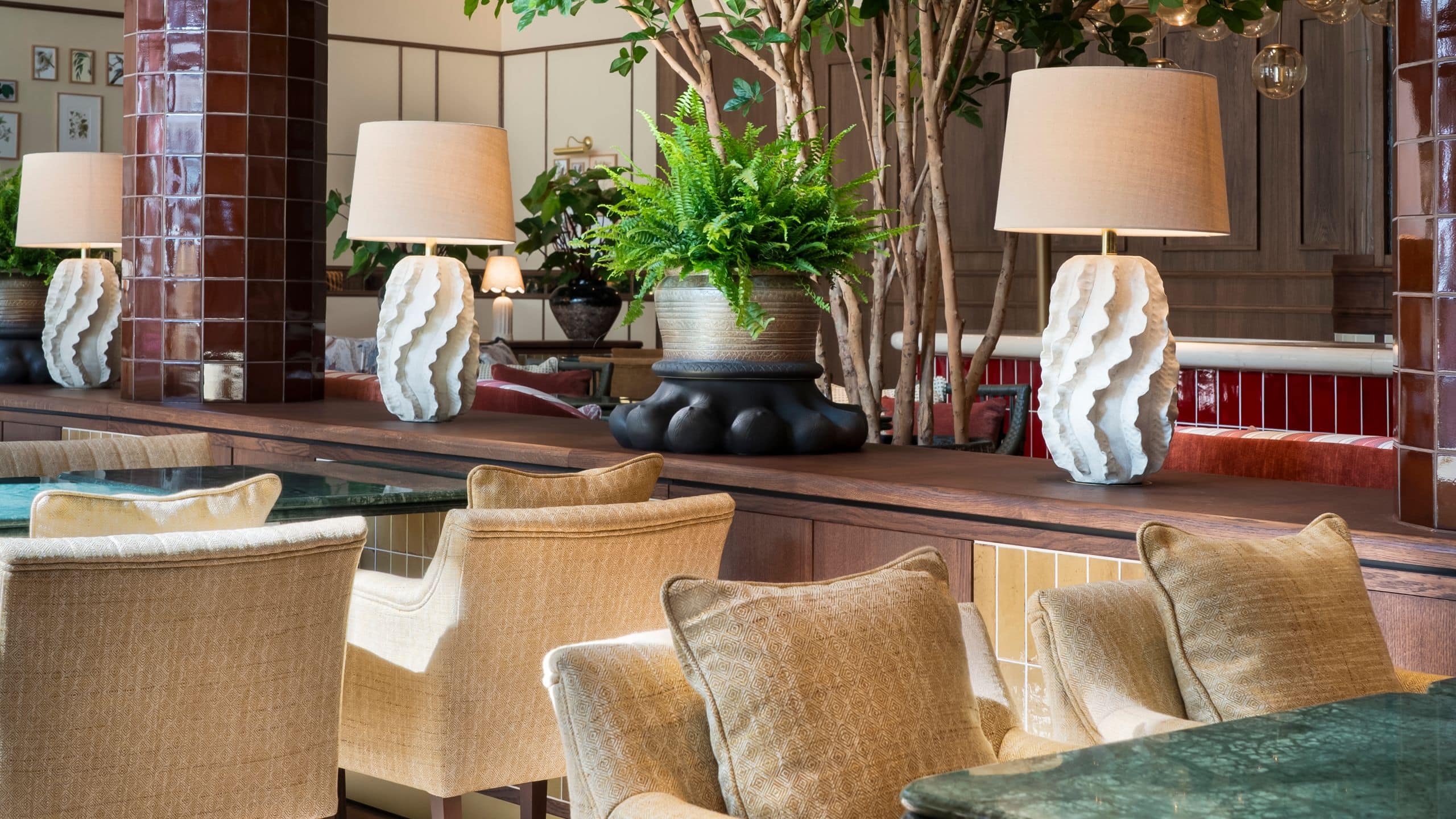 Brunfels Hotel Restaurant Brunfels Four Seats Tables