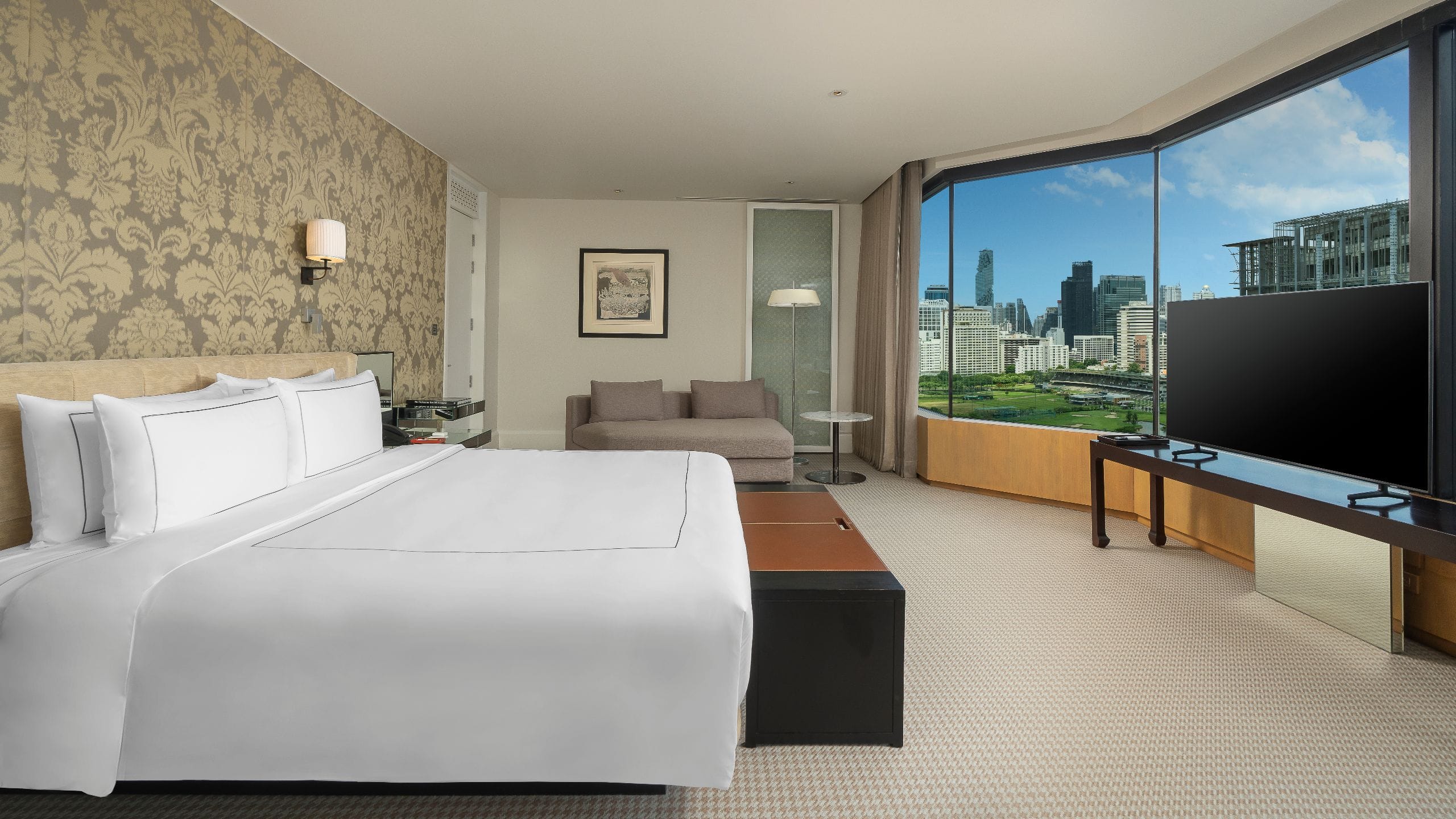 Grand Hyatt Erawan Bangkok Diplomat Suite King Bedroom