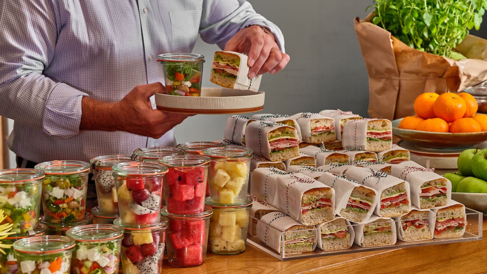 Global Grab and Go Sandwich Lunch Buffet