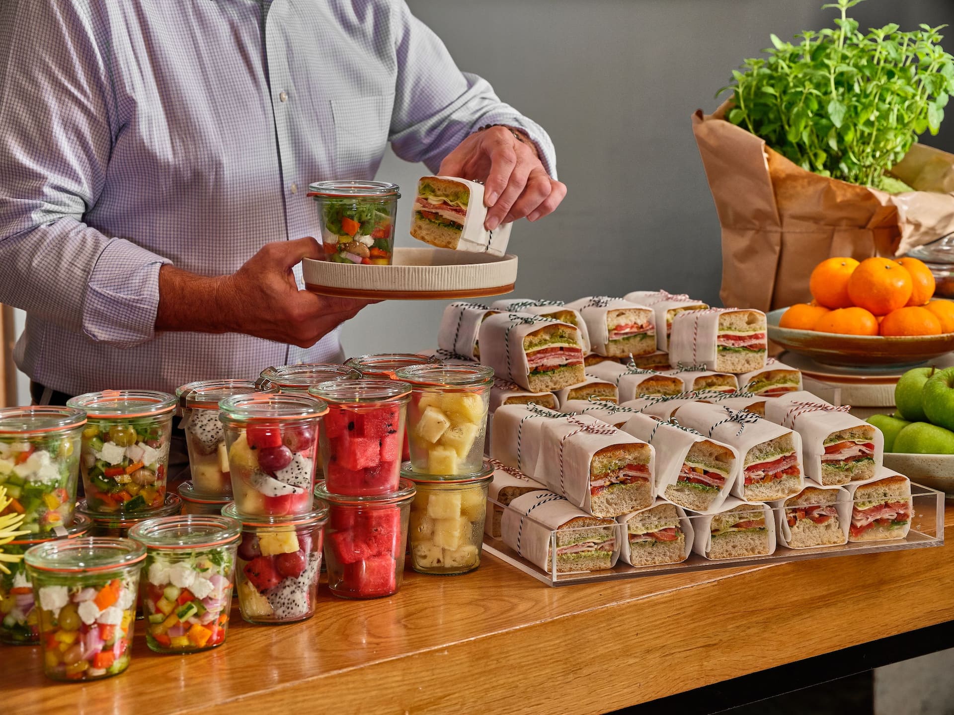 Global Grab and Go Sandwich Lunch Buffet