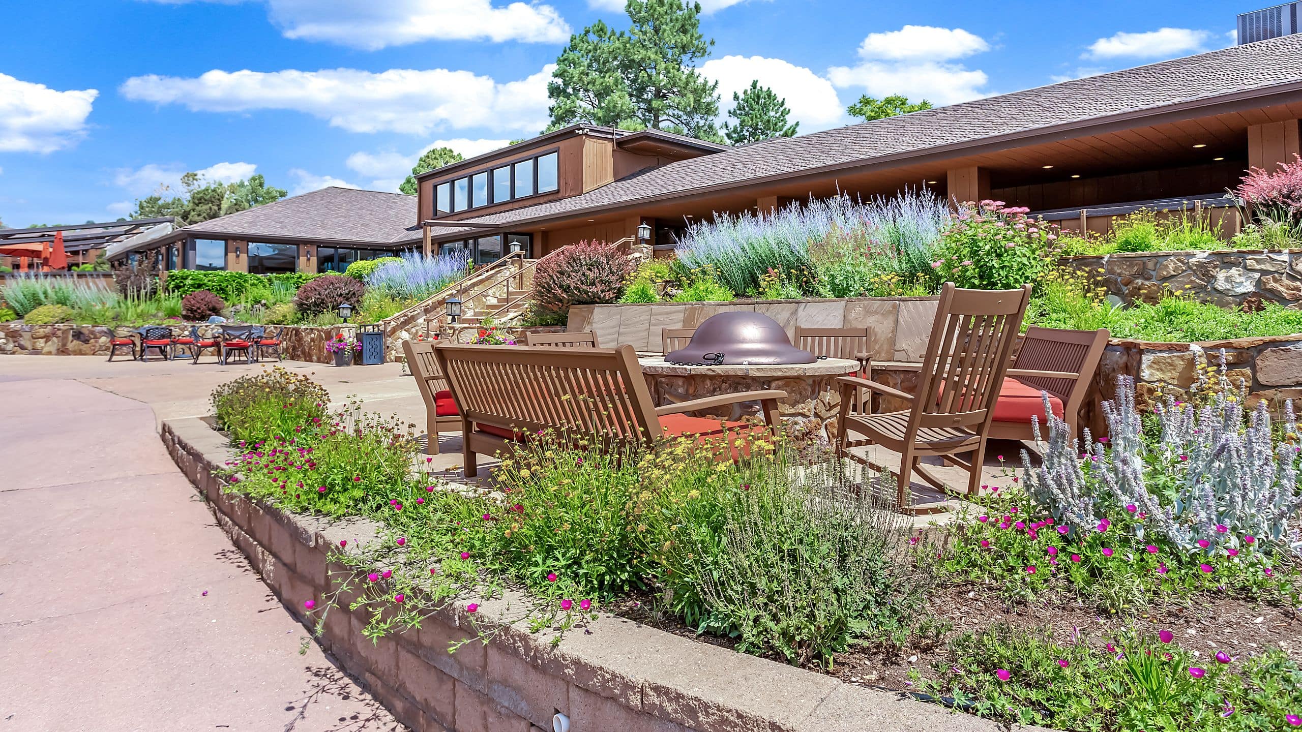 Cheyenne Mountain Resort Firepit Area