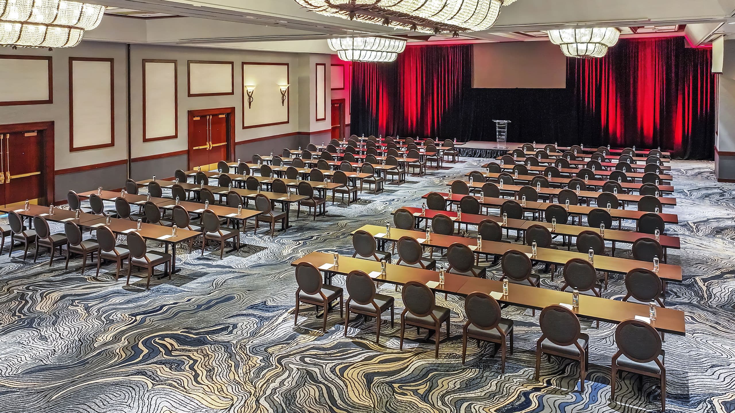 2 of 4 Cheyenne Mountain Resort Ballroom Classroom Set-Up