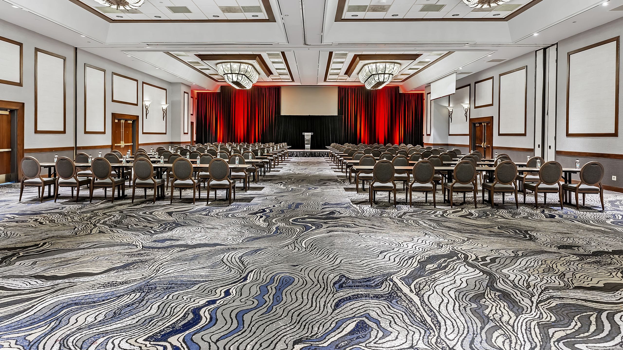 Cheyenne Mountain Resort Ballroom Theater Set-up with Podium