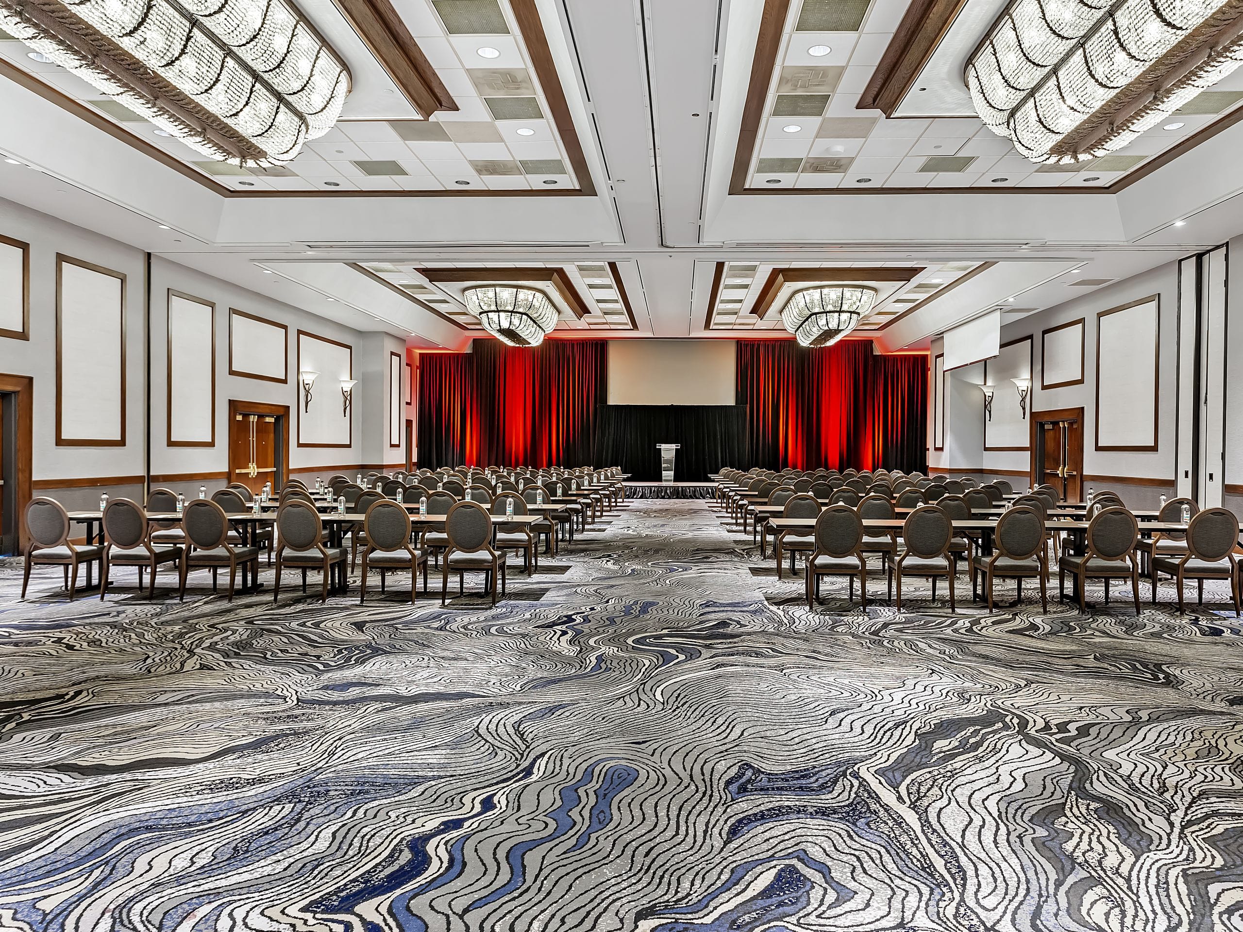 Cheyenne Mountain Resort Ballroom Theater Set-up with Podium