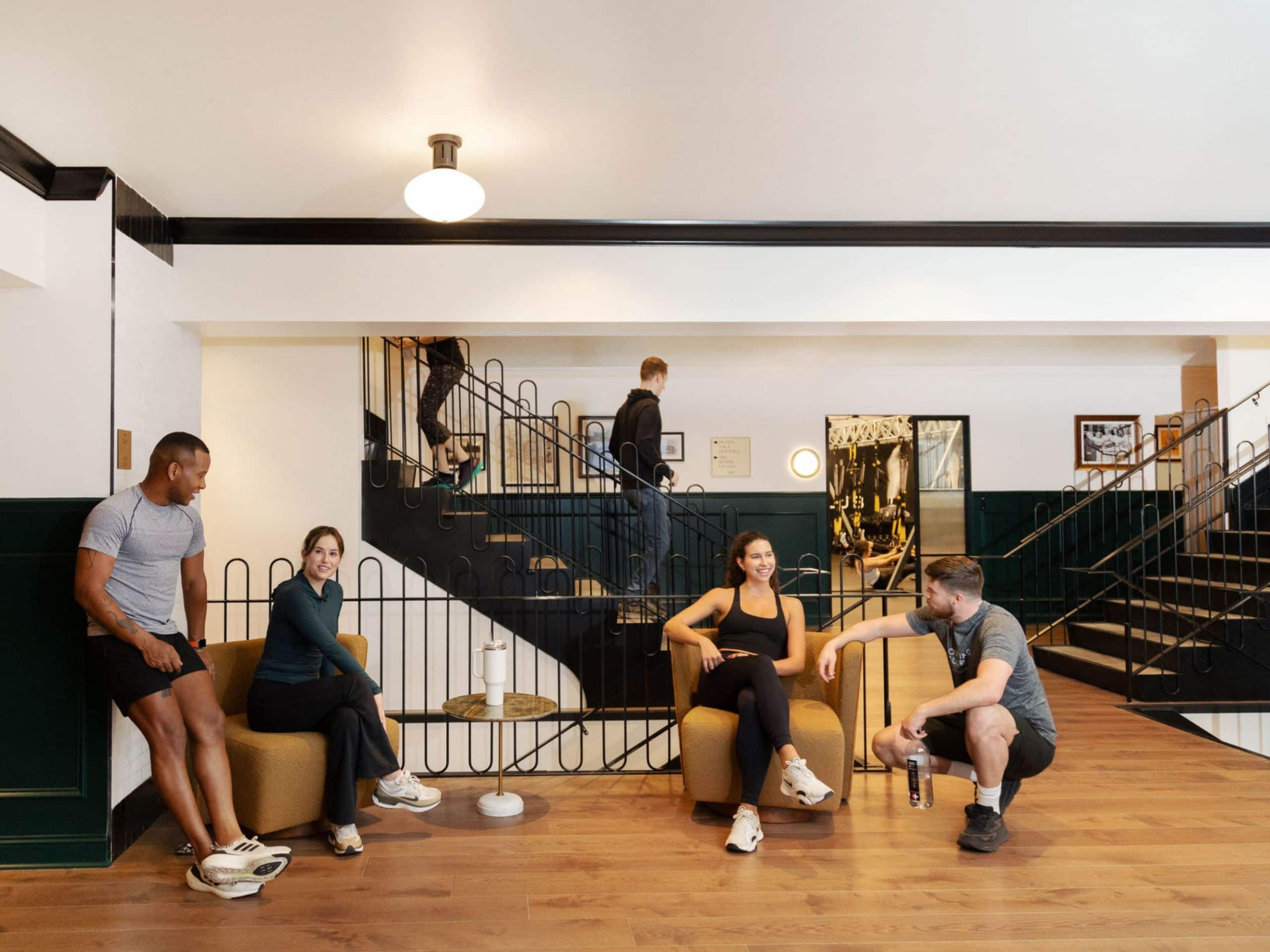 The Bellevue Hotel The Sporting Club Seating Area