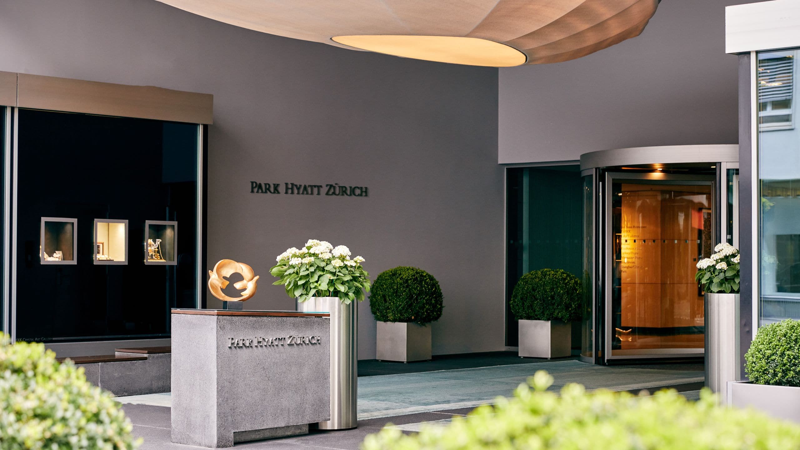 Park Hyatt Zurich Entrance Area Hotel