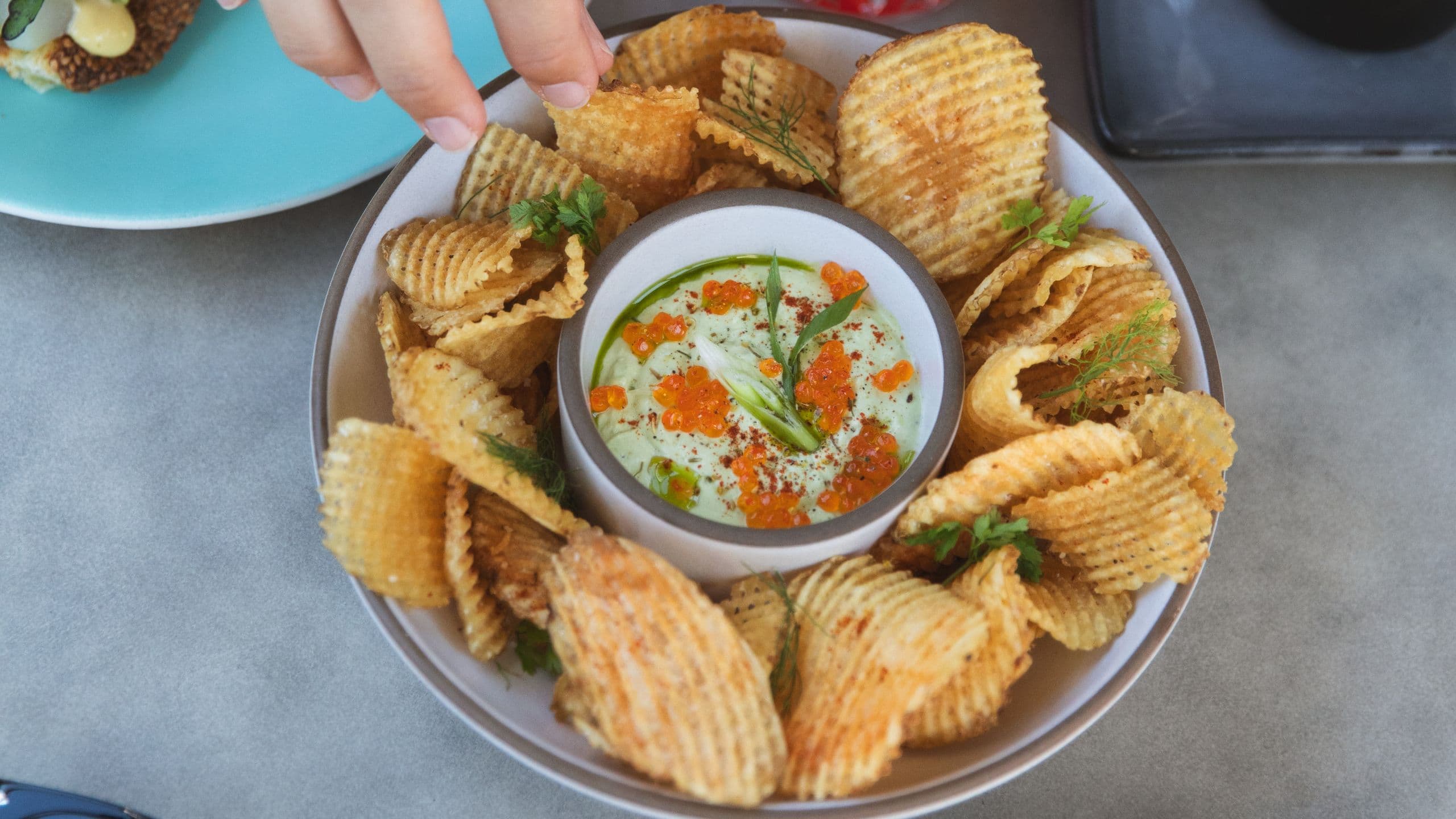 Alila Napa Valley Saliva Chips And Dip