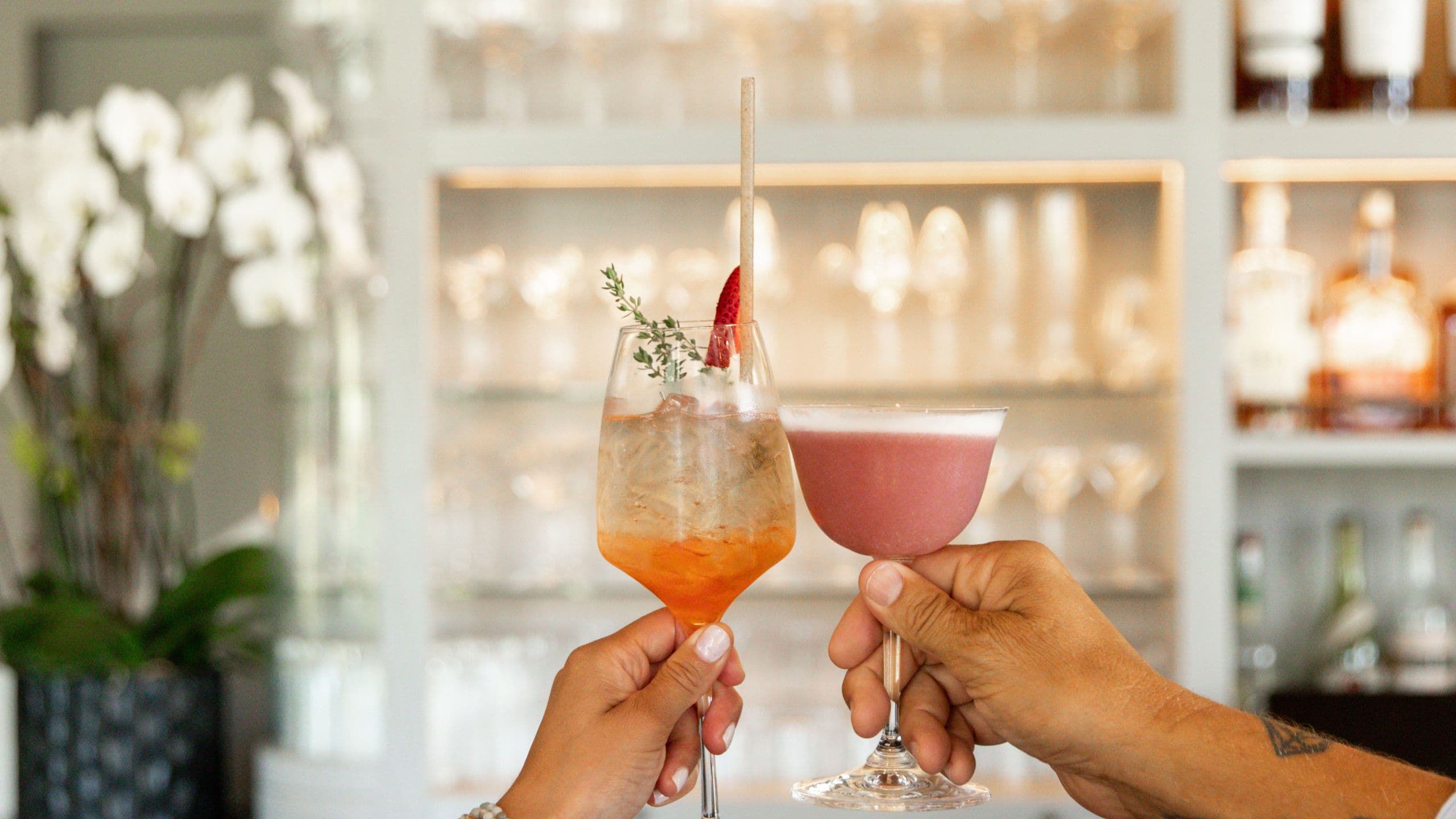 Alila Napa Valley Violetto Bar Cocktail Cheers