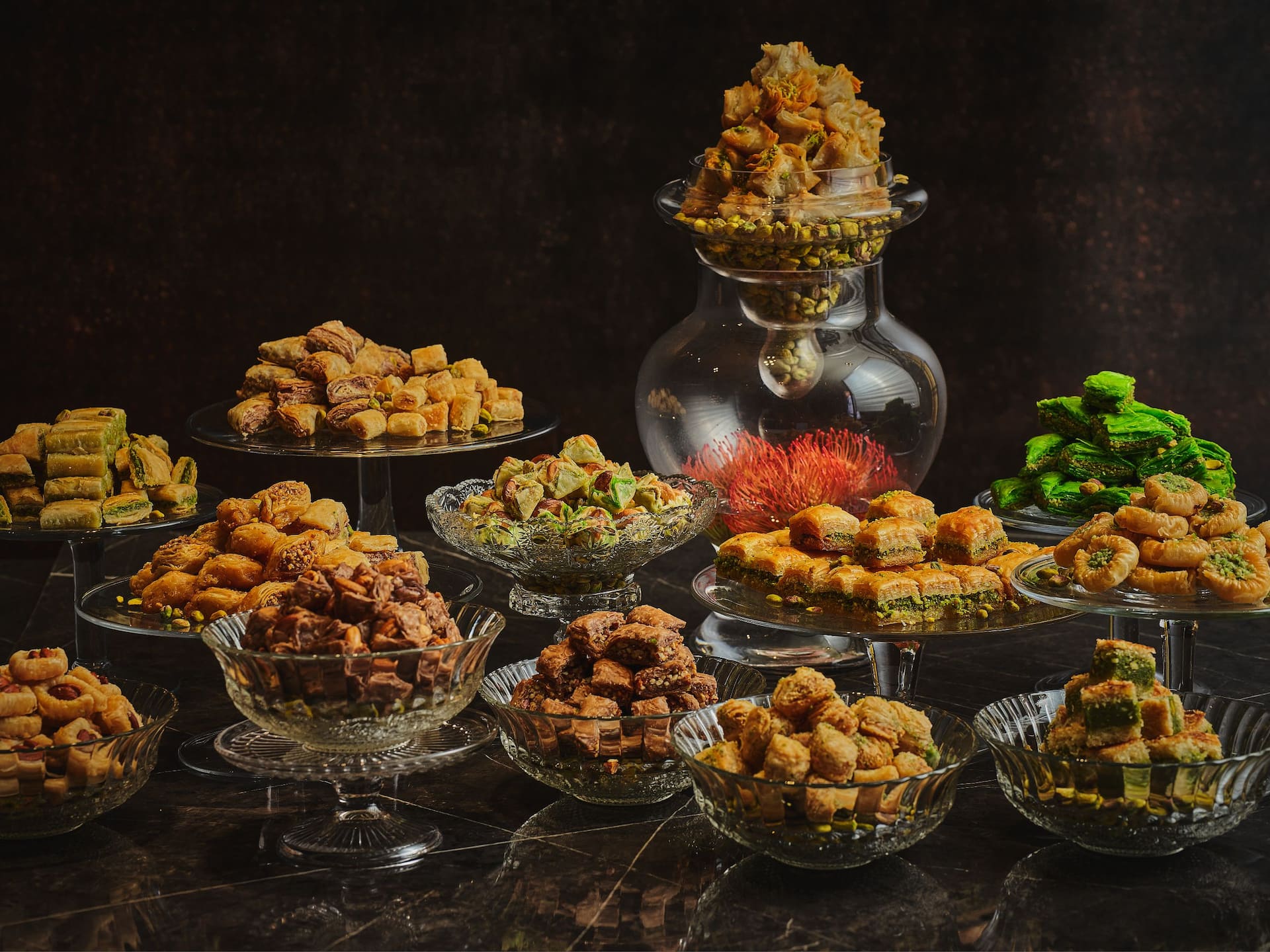Global Baklava Dessert Buffet