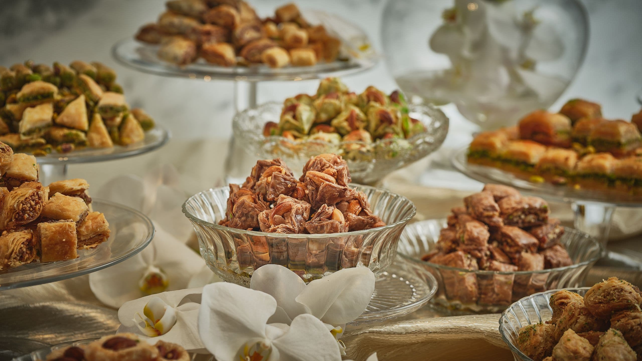 Global Wedding Sweet Table of Baklava