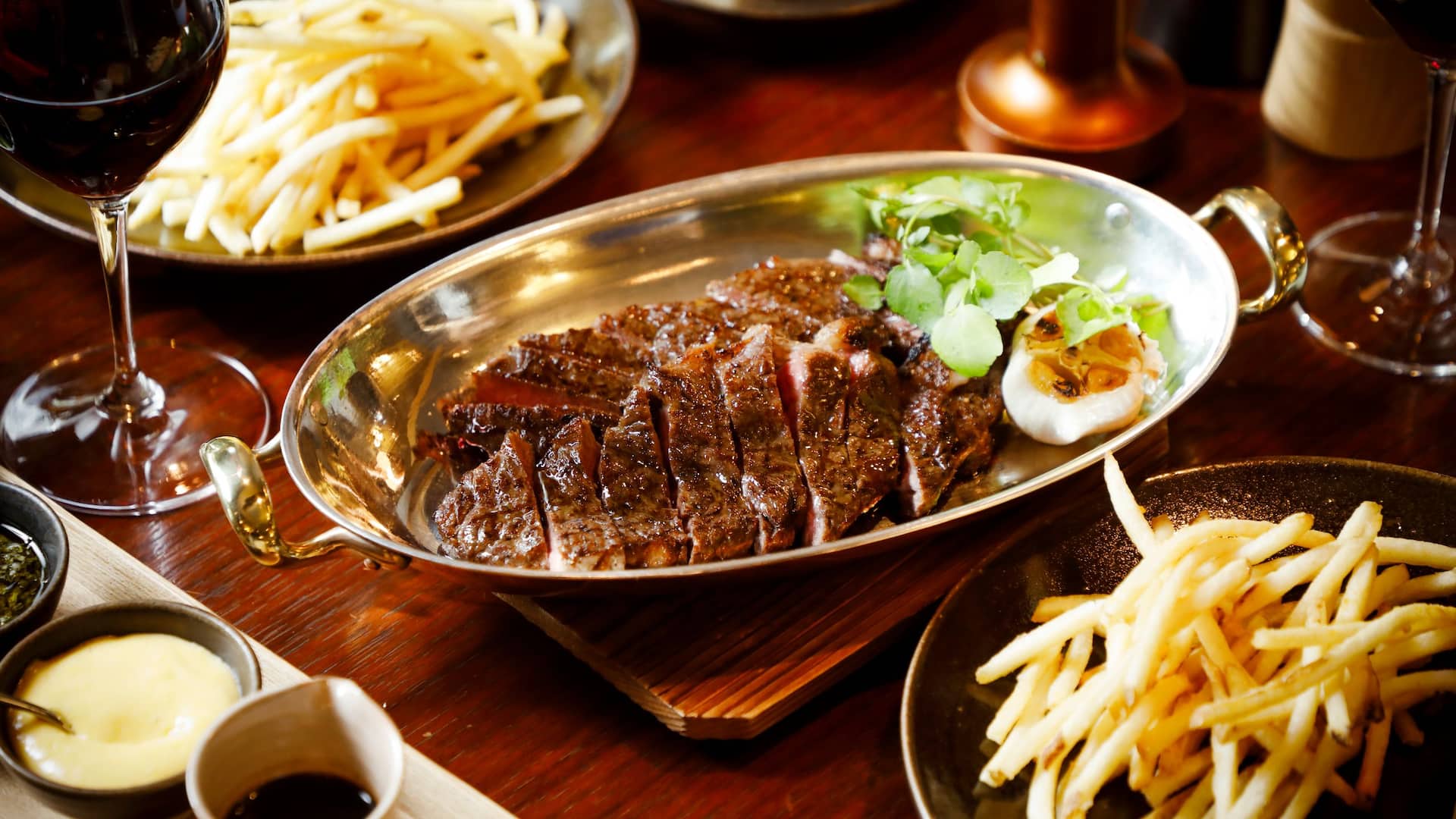 Kyoto Bistro Steak Frites Platter