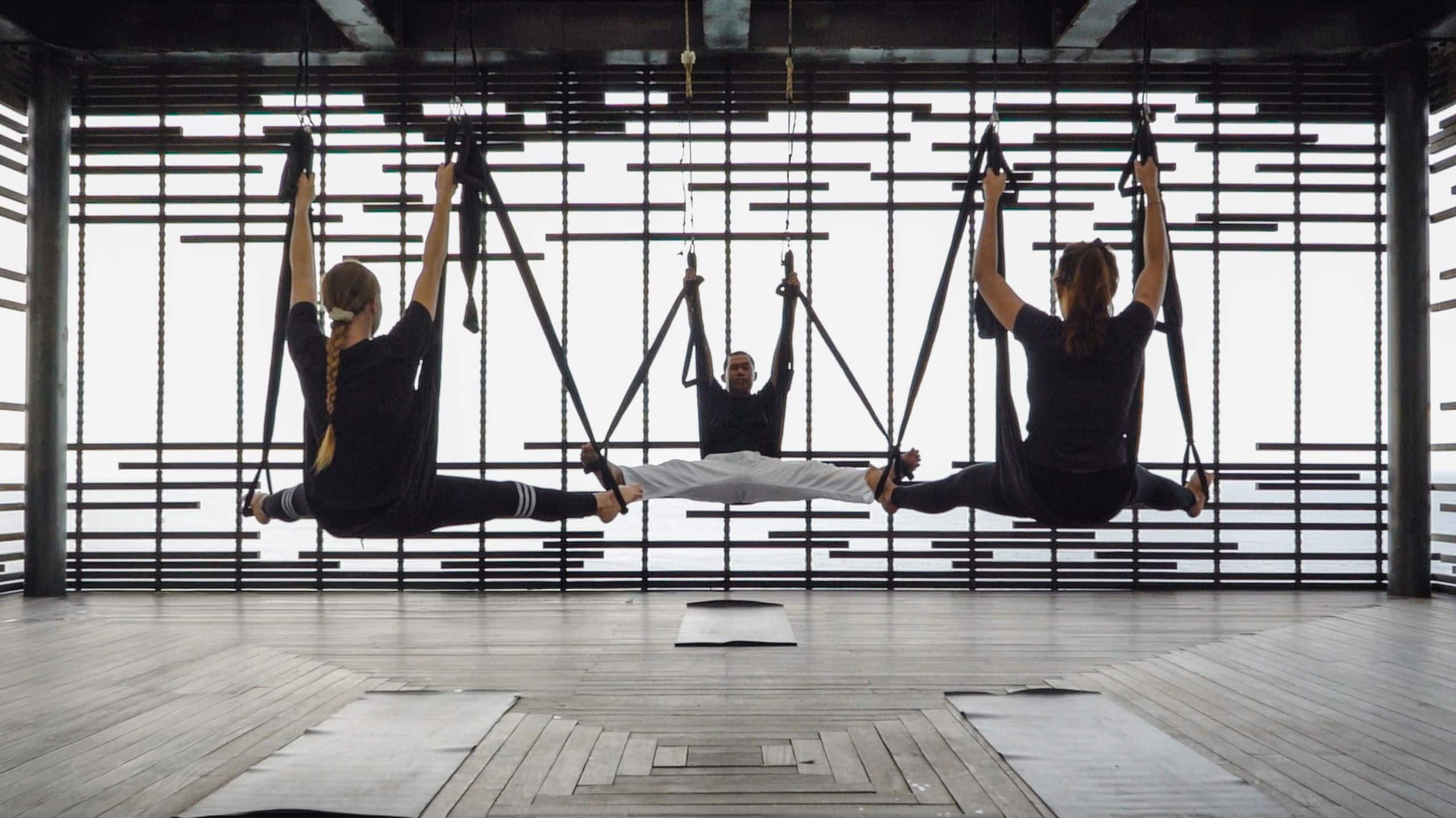 Alila Villas Uluwatu Aerial Yoga