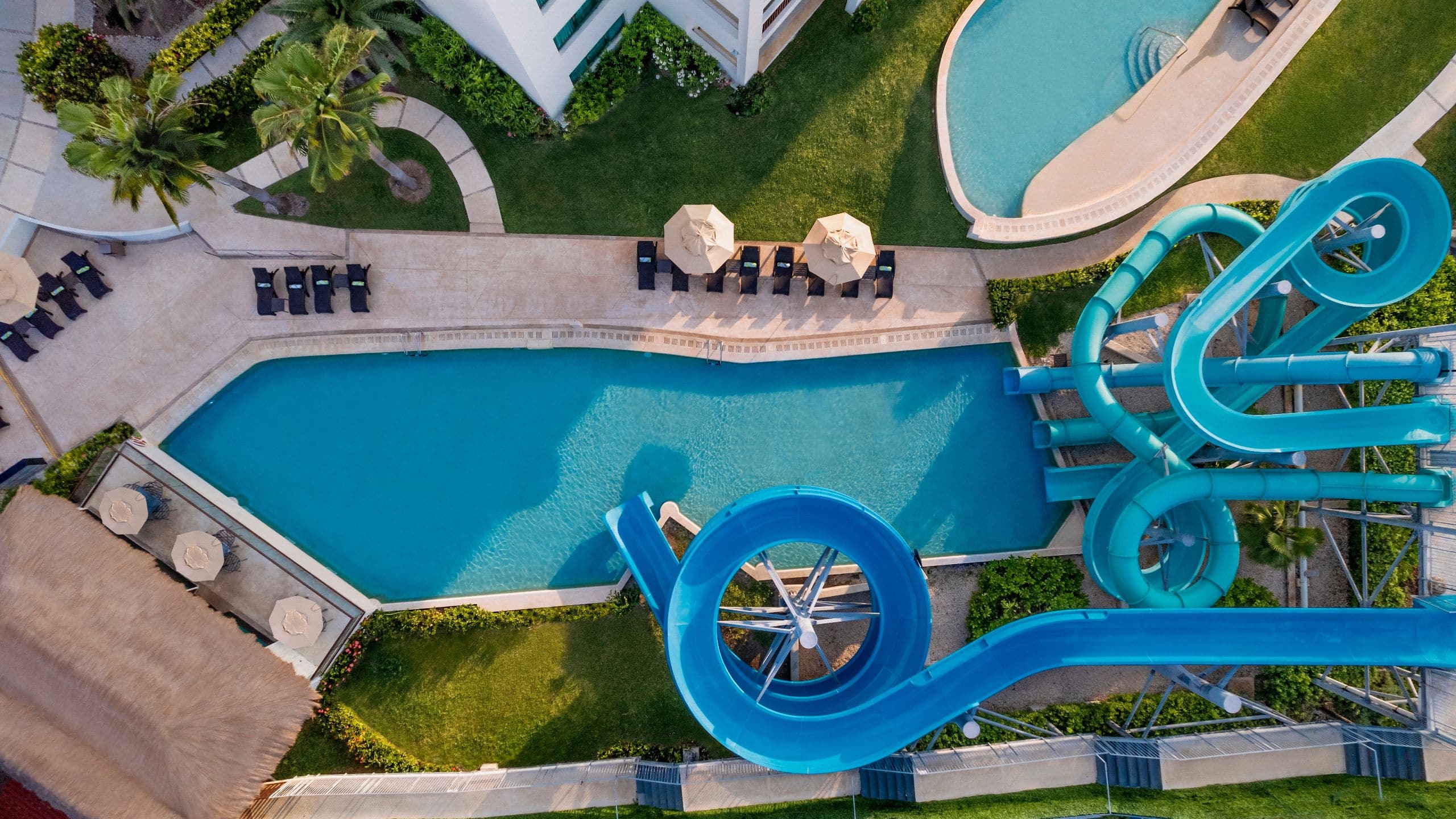 Dreams Puerto Morelos Resort & Spa Aerial Water Slide
