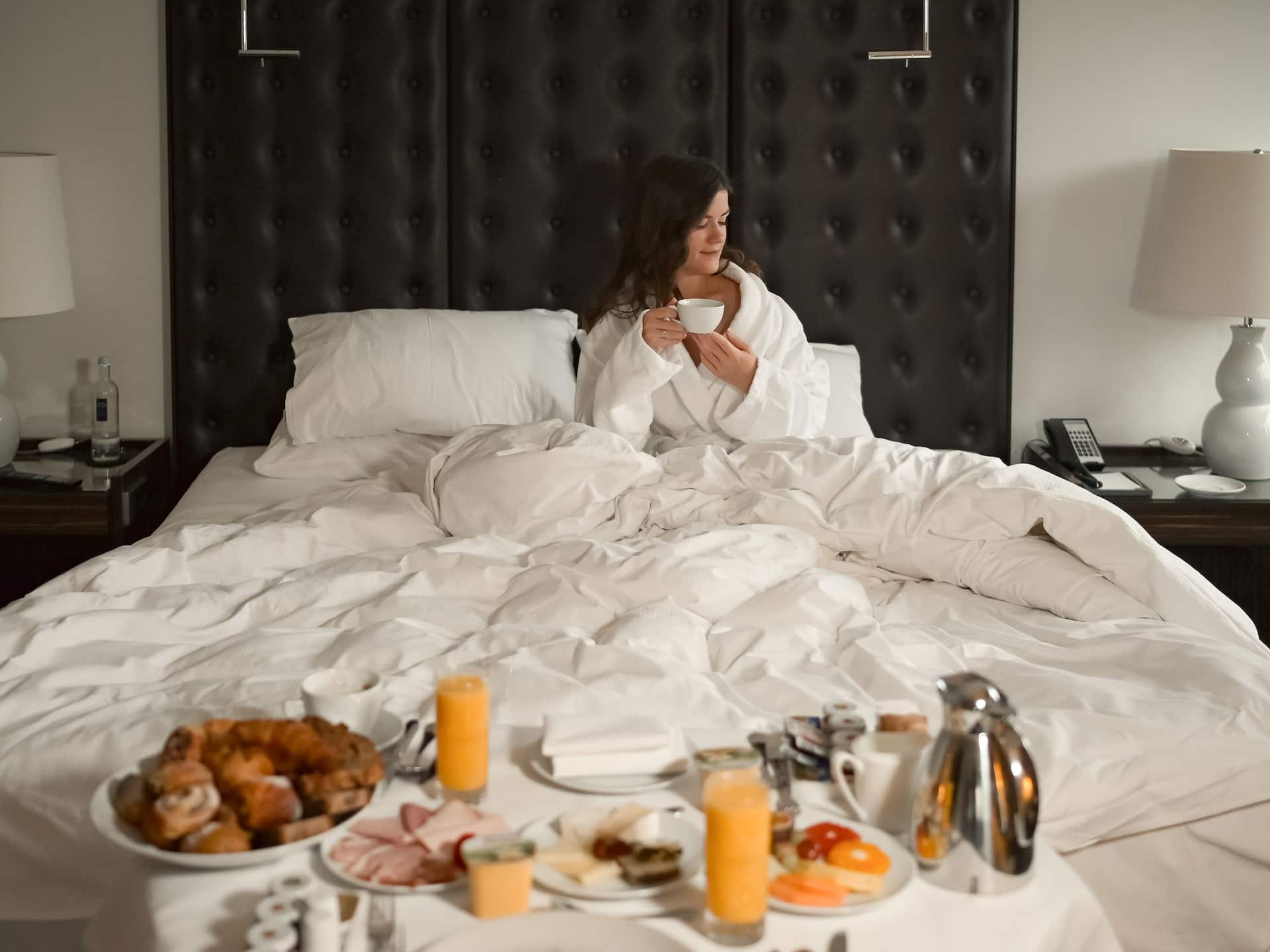 Hyatt Regency Cologne Room Service Breakfast