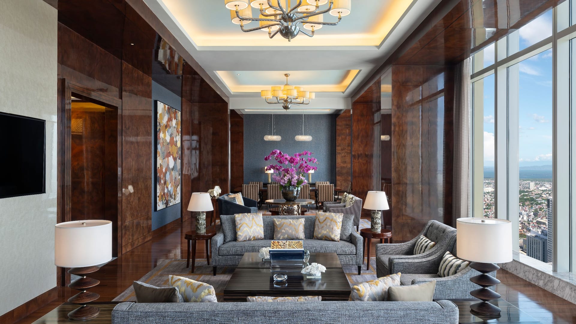 2 de 5 Grand Hyatt Manila Presidential Suite Living Room