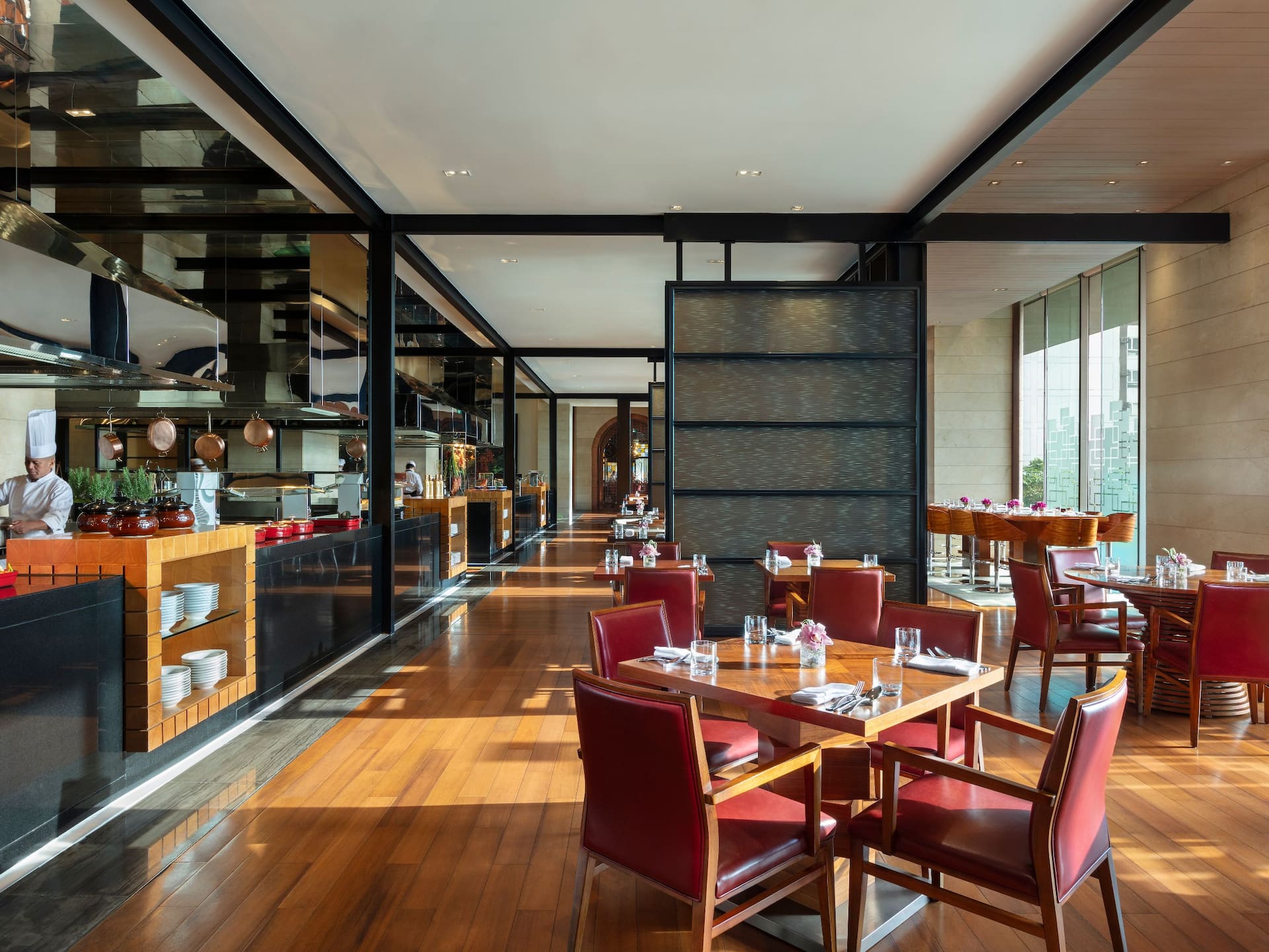 Grand Hyatt Manila The Grand Kitchen Main Dining Area