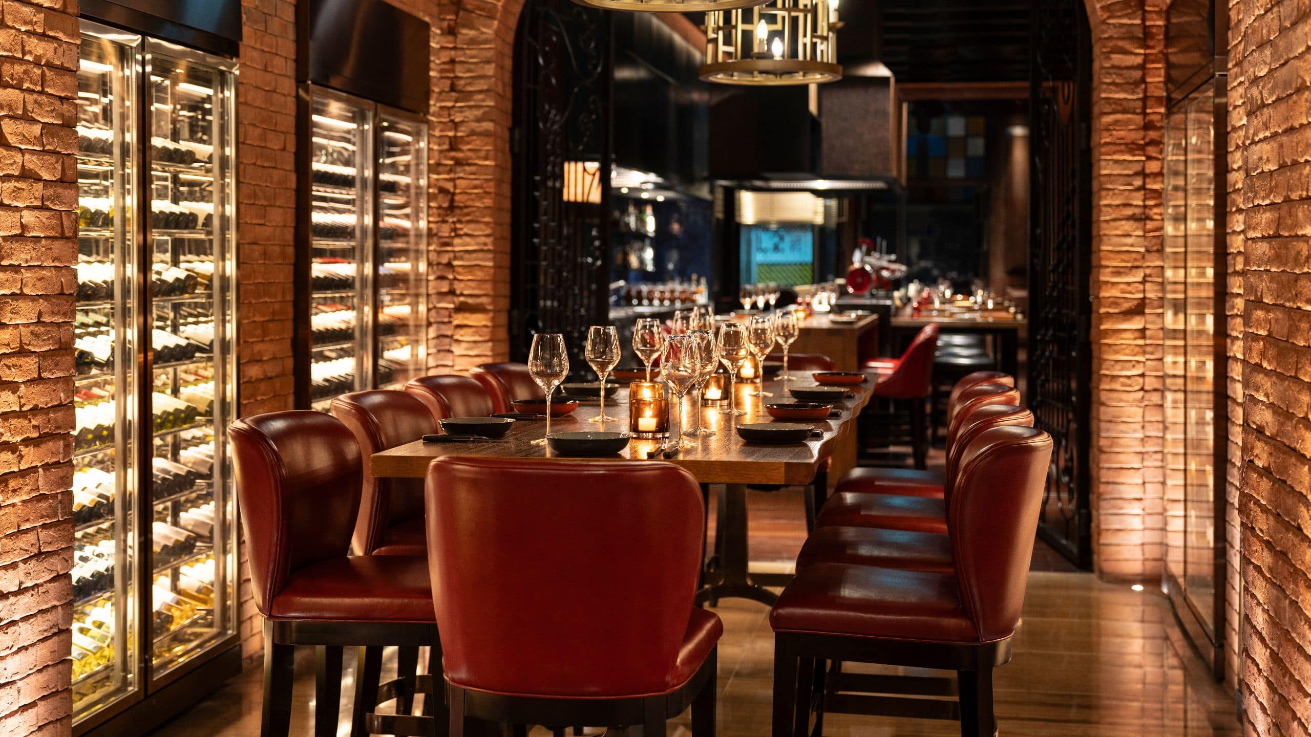 Grand Hyatt Manila The Cellar Main Dining Area Detail