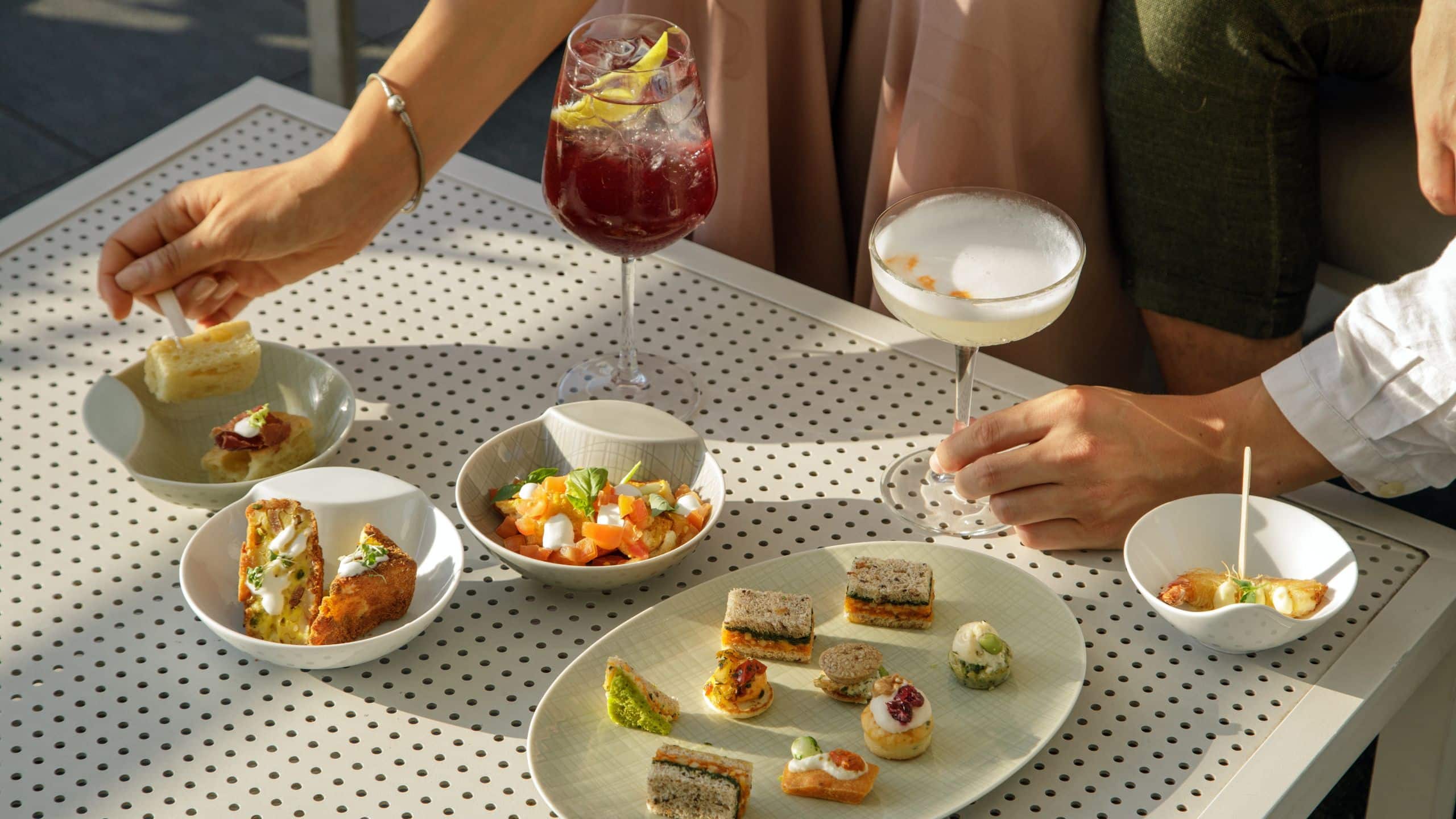 The Tribune Terrazza Borghese The Tribune Aperitif Detail