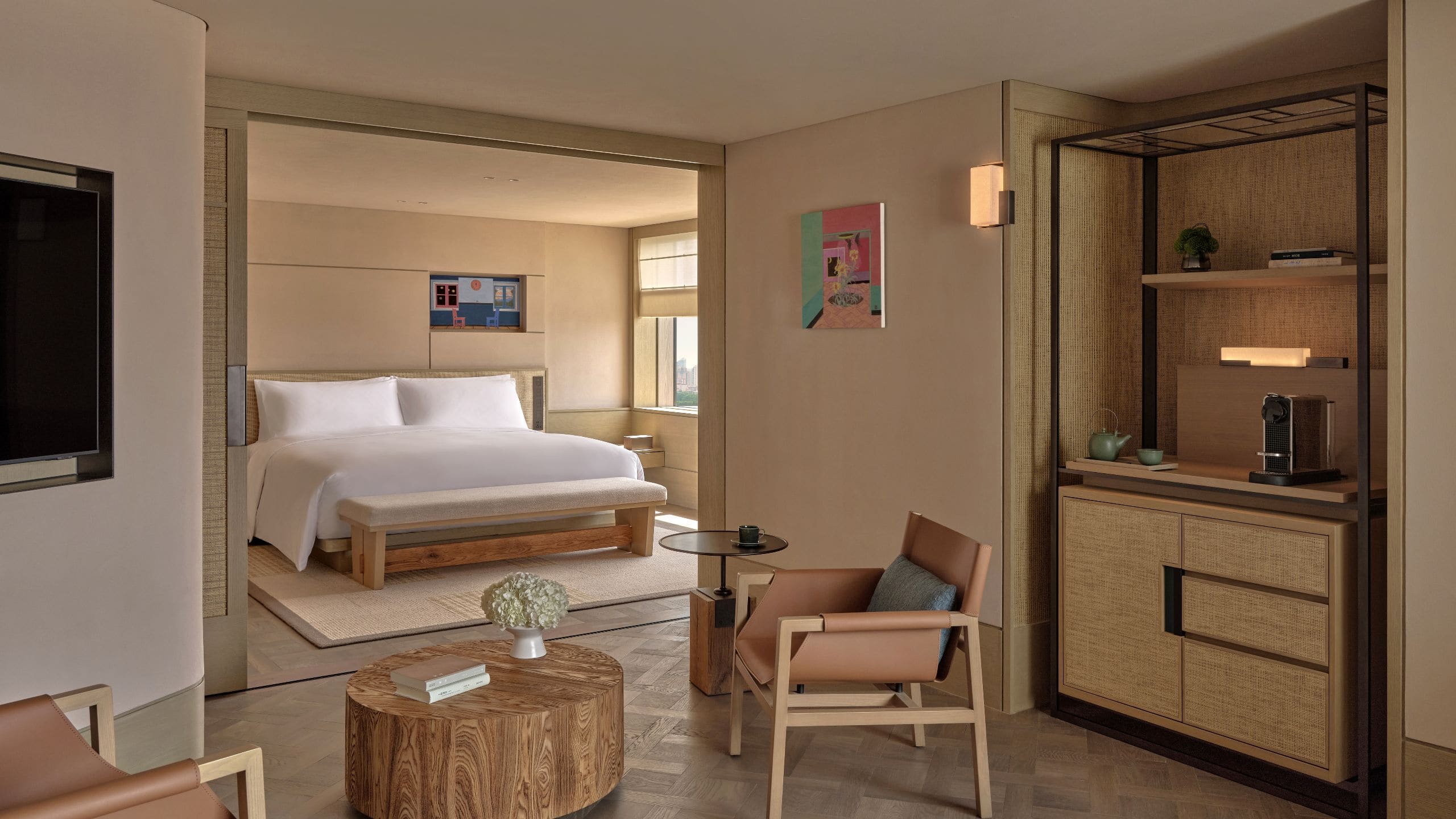 1 of 2 Alila Shanghai Pavilion Suite King Bedroom