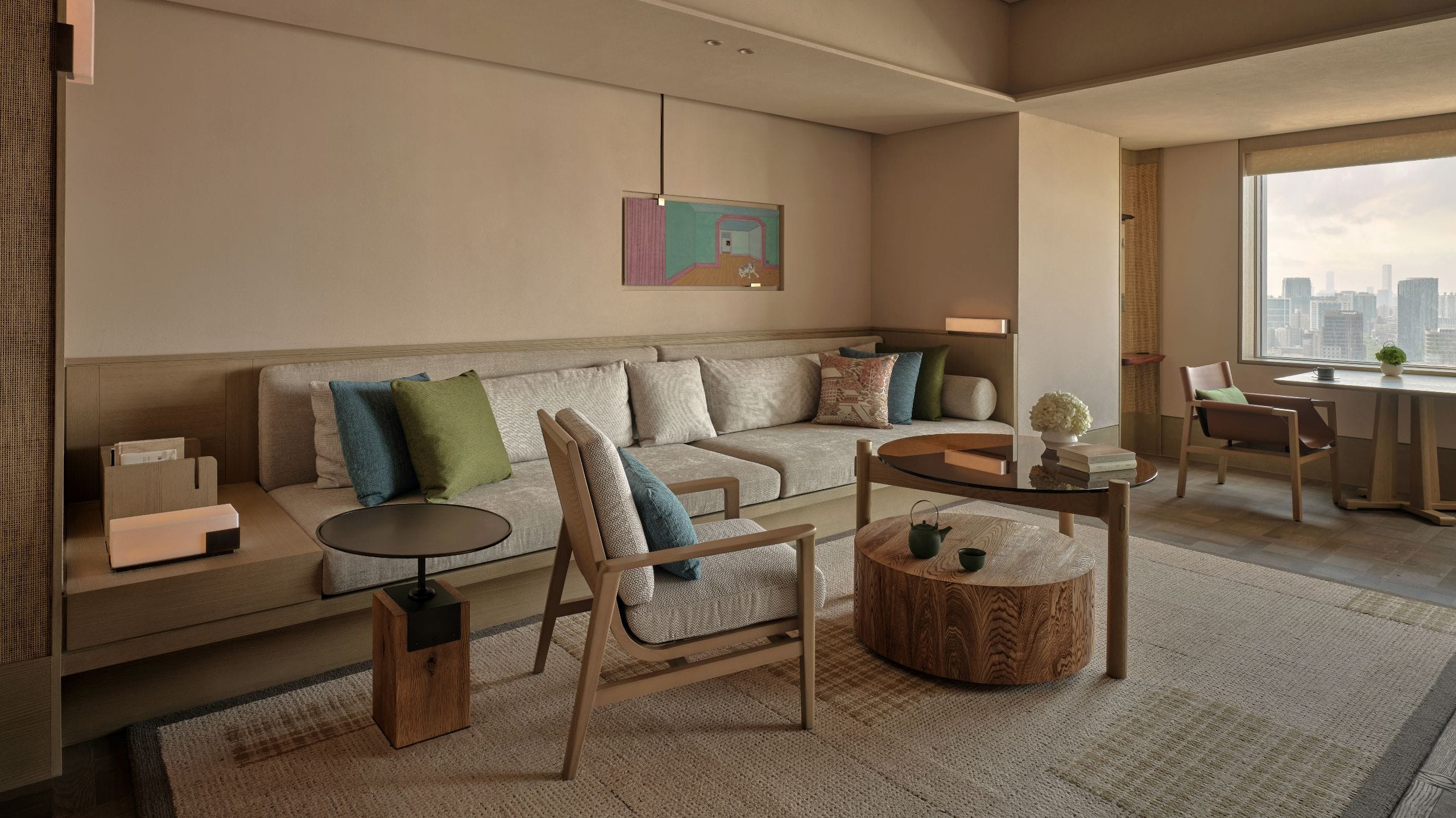 1 of 1 Alila Shanghai Residence Suite King Living Room