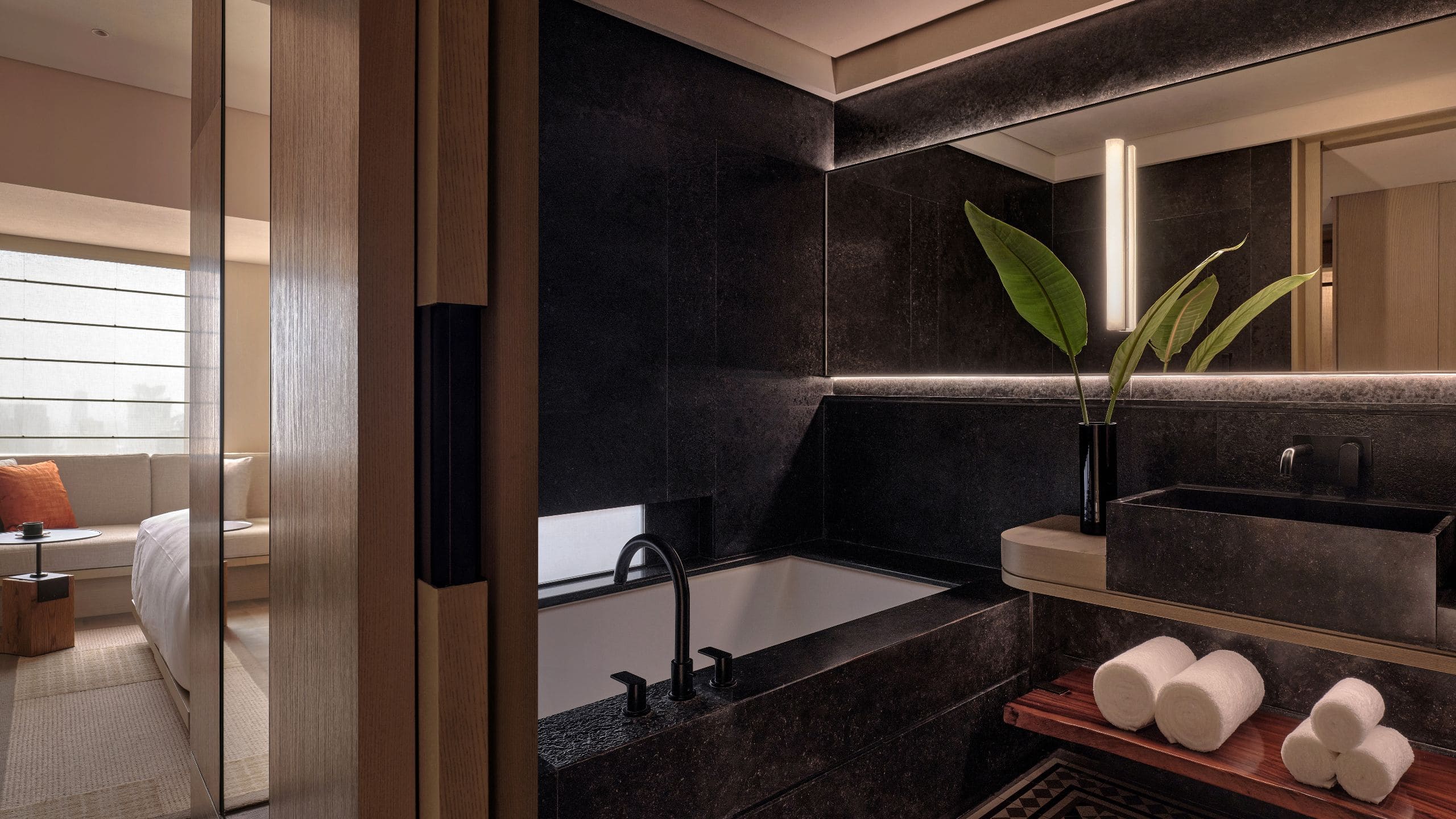 2 of 2 Alila Shanghai Standard Room Bathroom