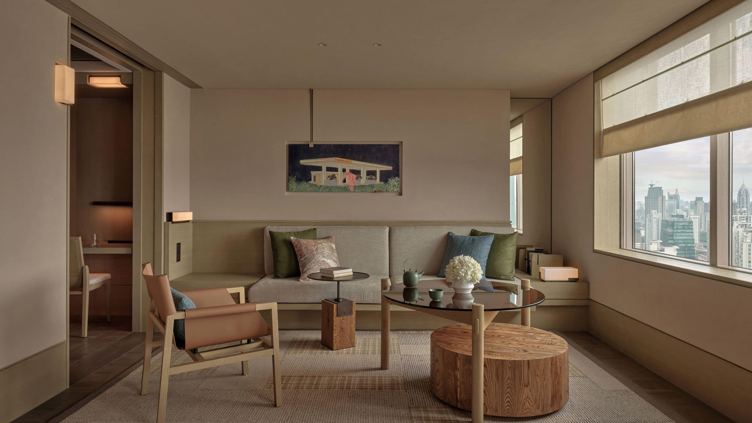 3 of 3 Alila Shanghai Studio Suite Twin Living Room