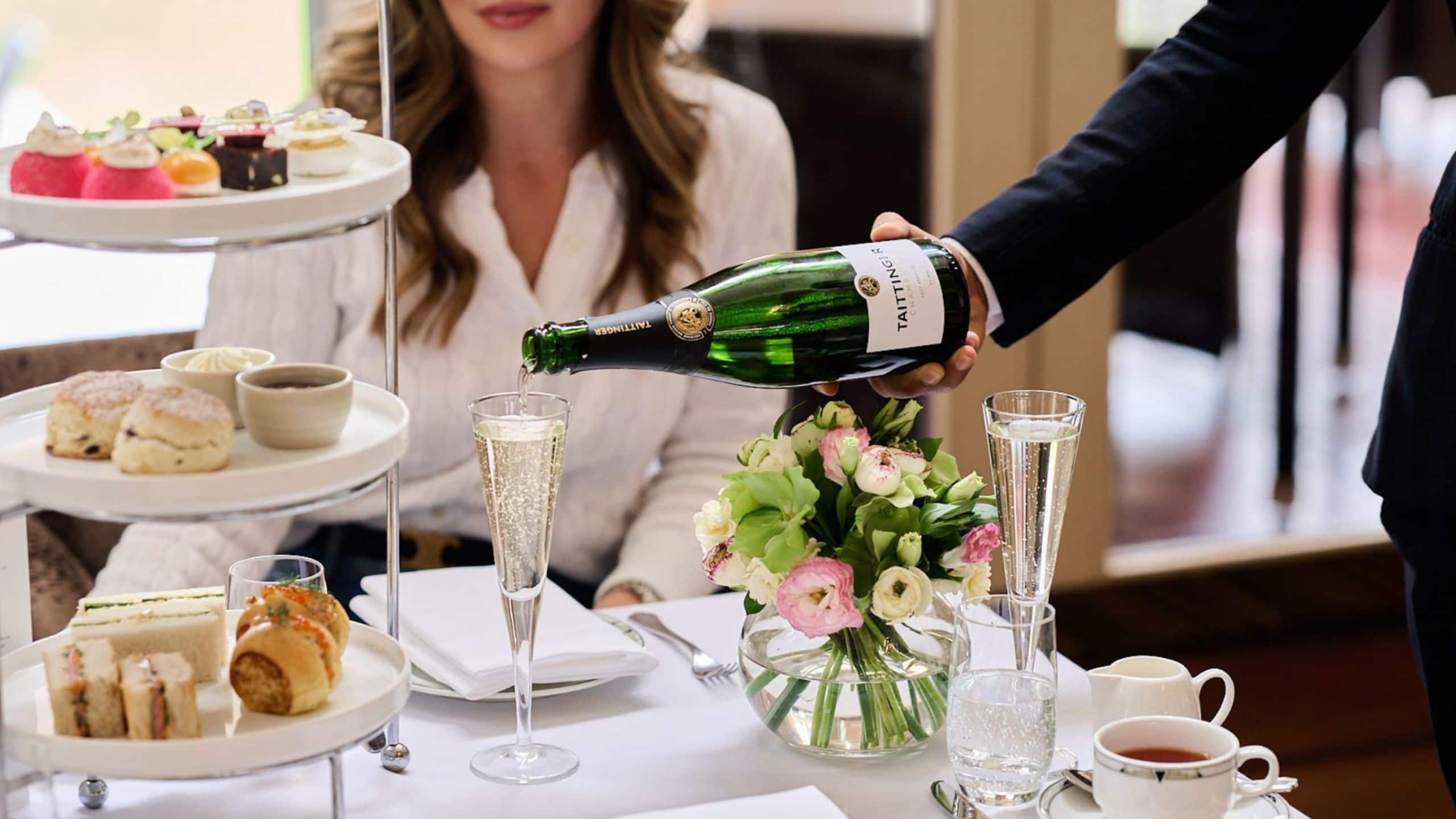 Hyatt Hotel Canberra - A Park Hyatt Hotel High Tea With Champagne