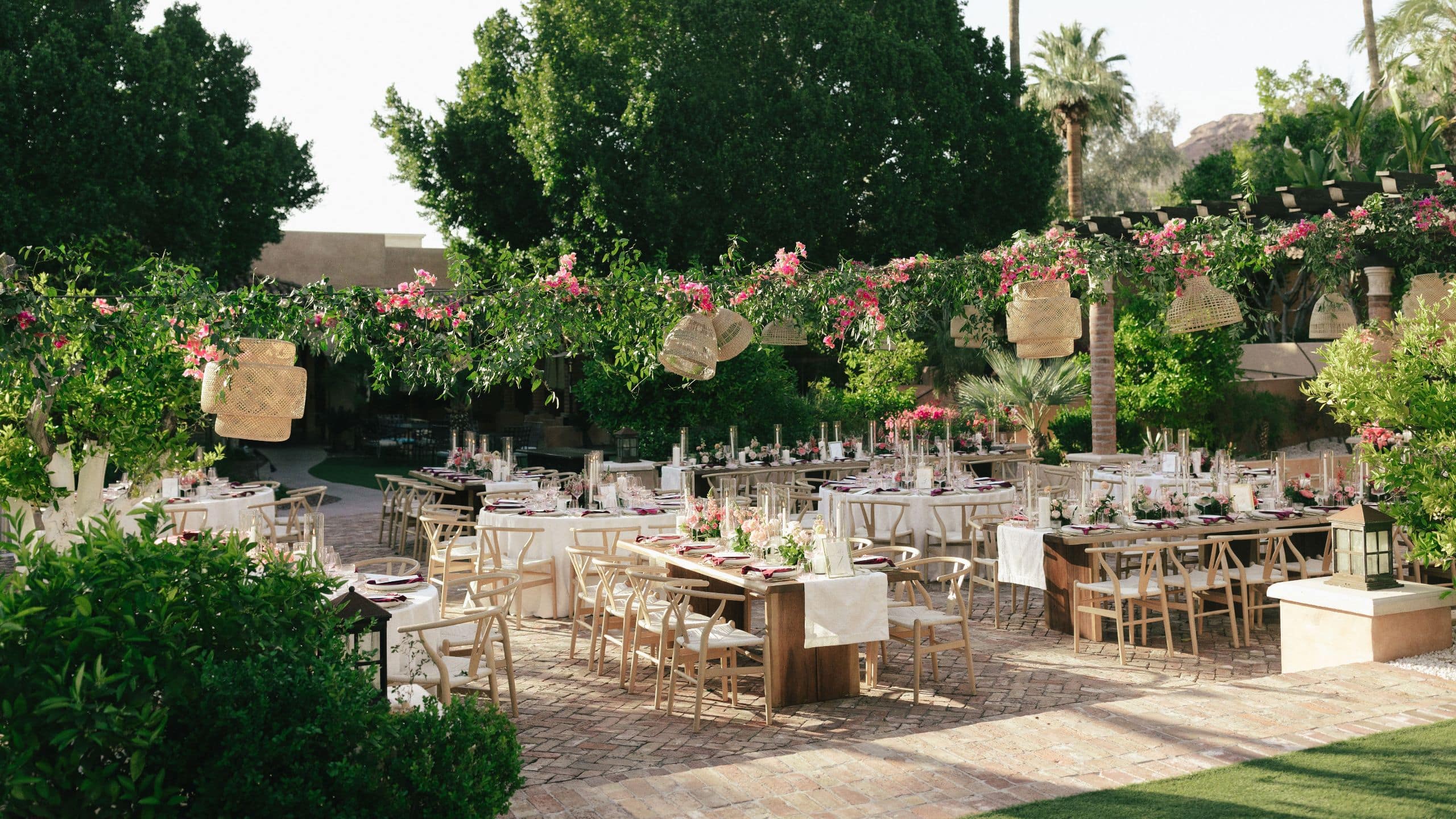 5 of 8 Royal Palms Resort and Spa Orange Grove Wedding Reception With Lanterns