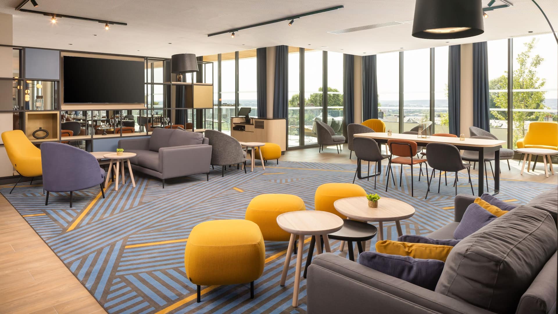 Hyatt Place Rouen Lobby Lounge Furniture