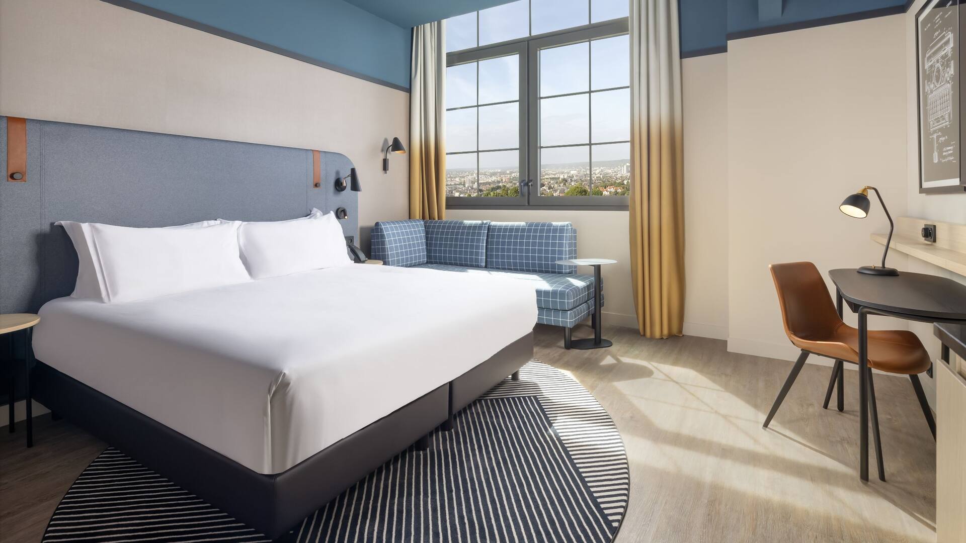 Hyatt Place Rouen Deluxe King Bed View