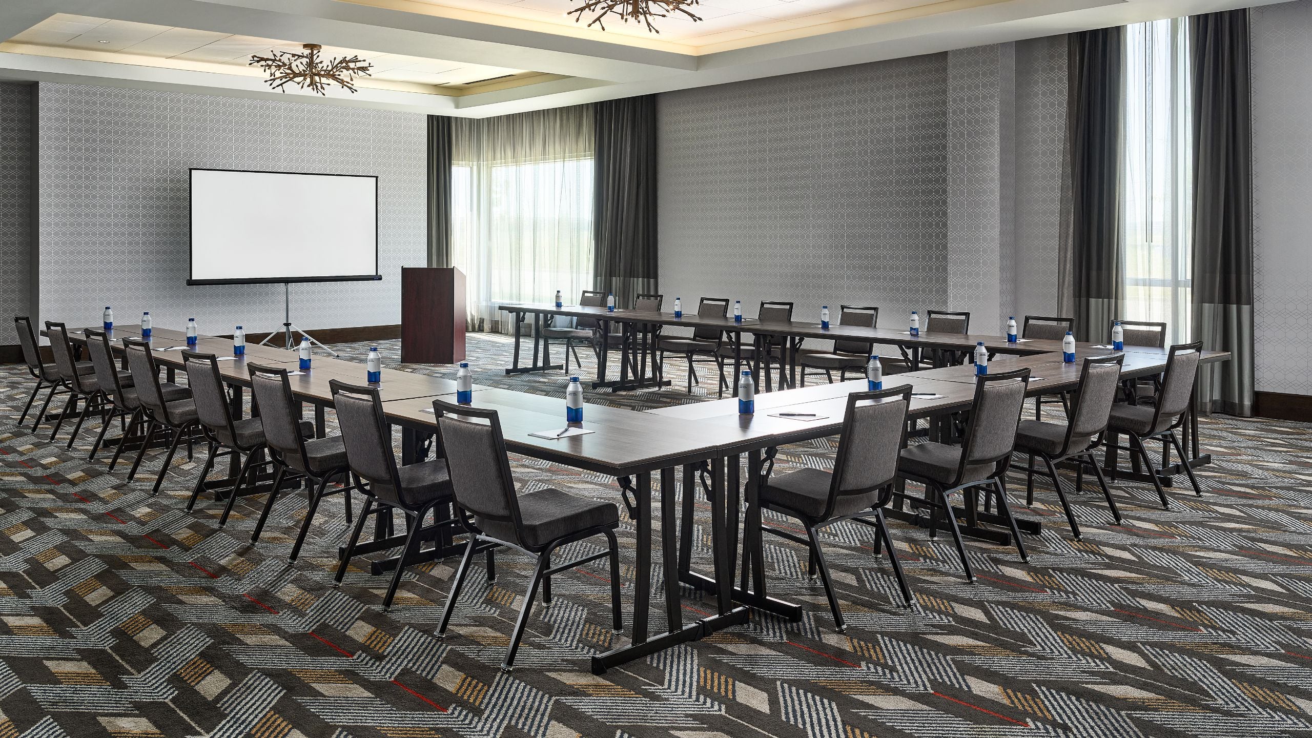 Hyatt Place Peña Station / Denver Airport Meetings Ballroomb Ushape