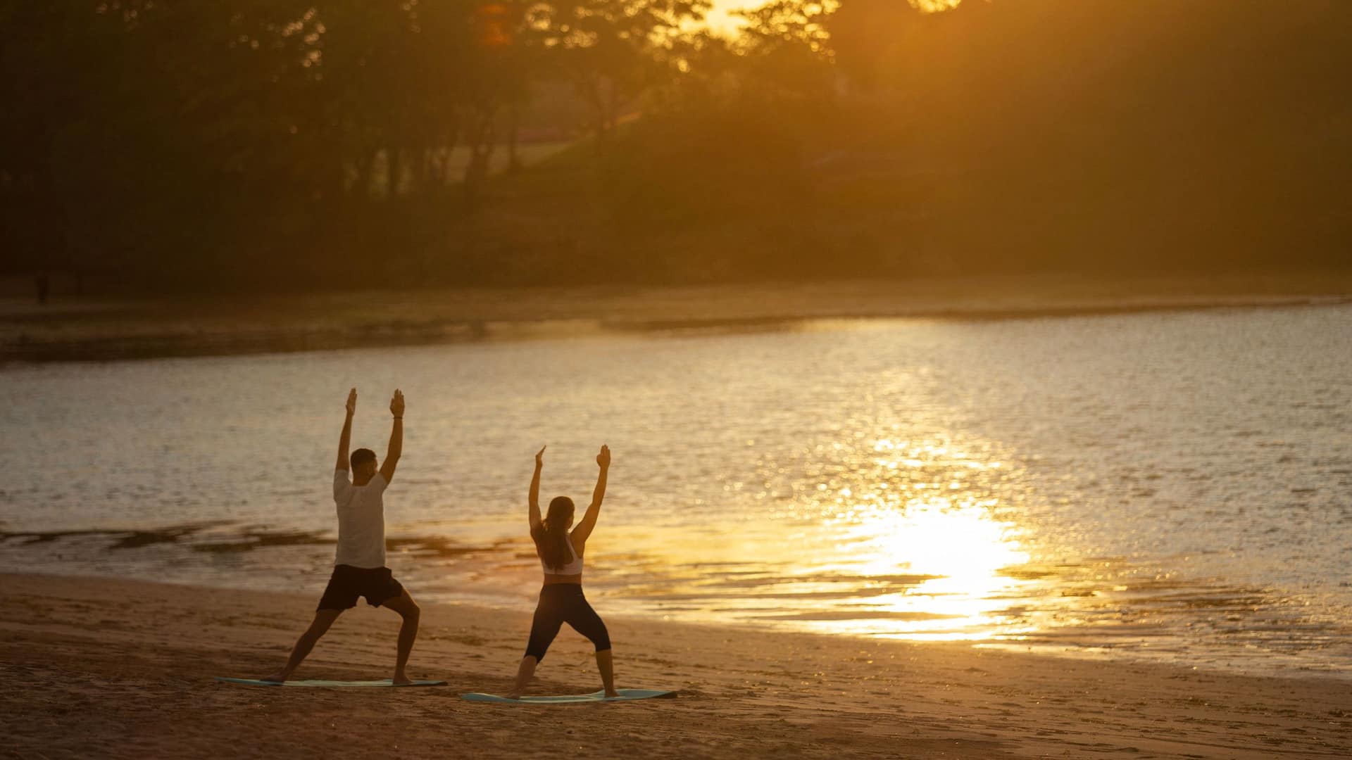 Grand Hyatt Bali Sunset Beach Yoga