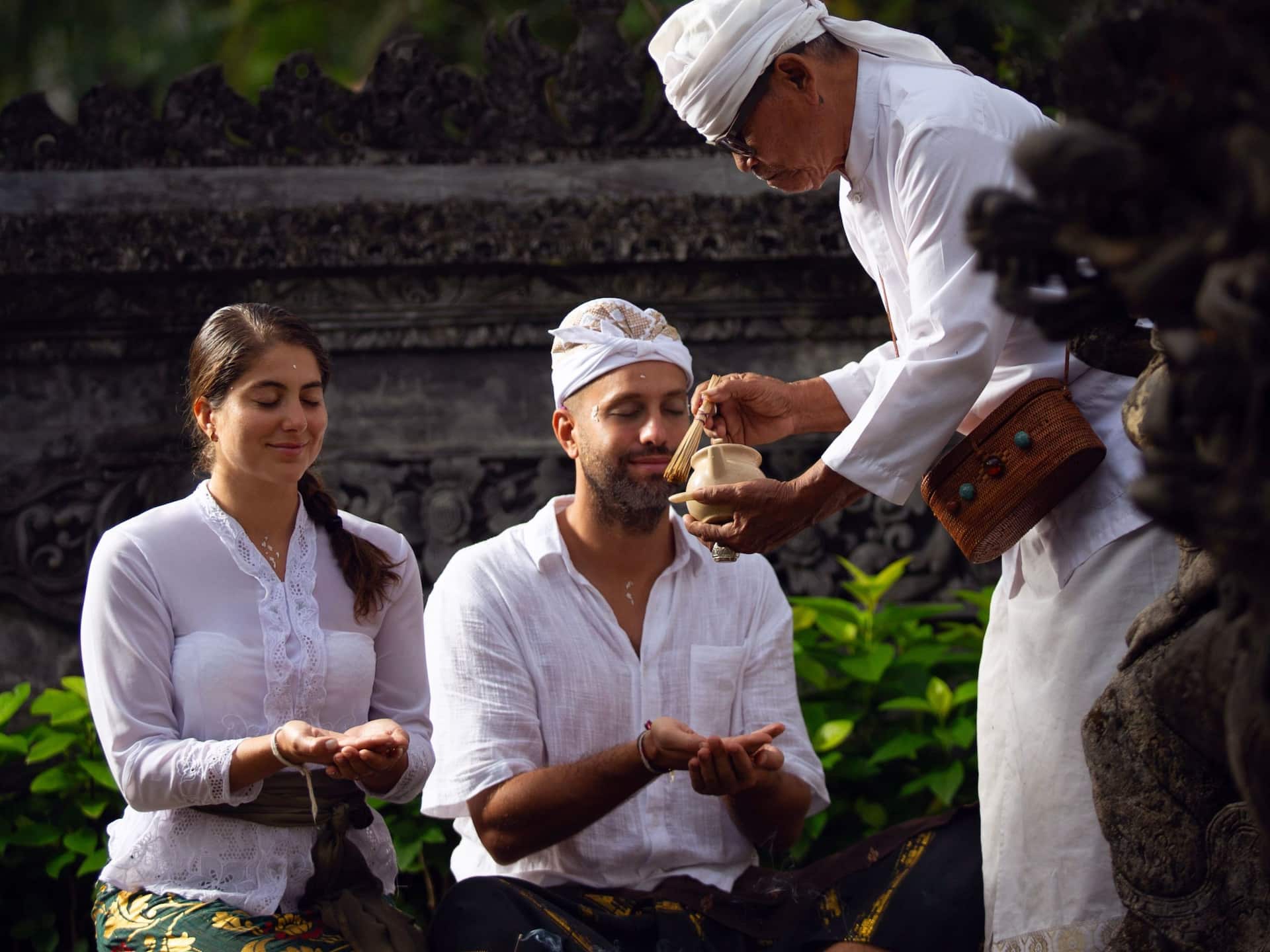Grand Hyatt Bali Melukat Balinese Activity