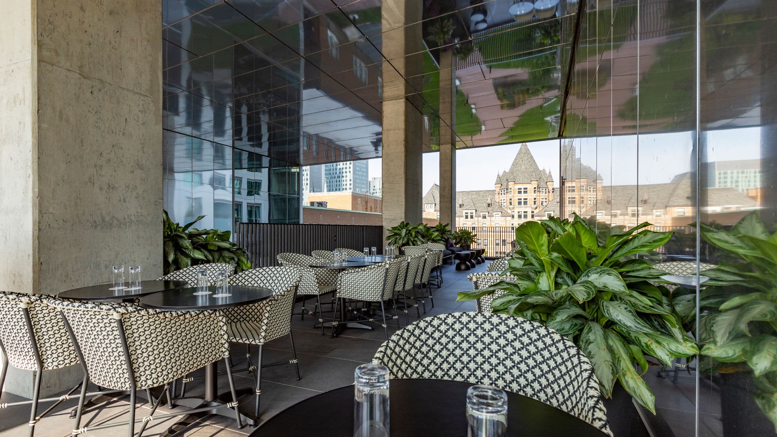 8 of 9 Hyatt Centric Montreal Pub Cartier Arms Terrace