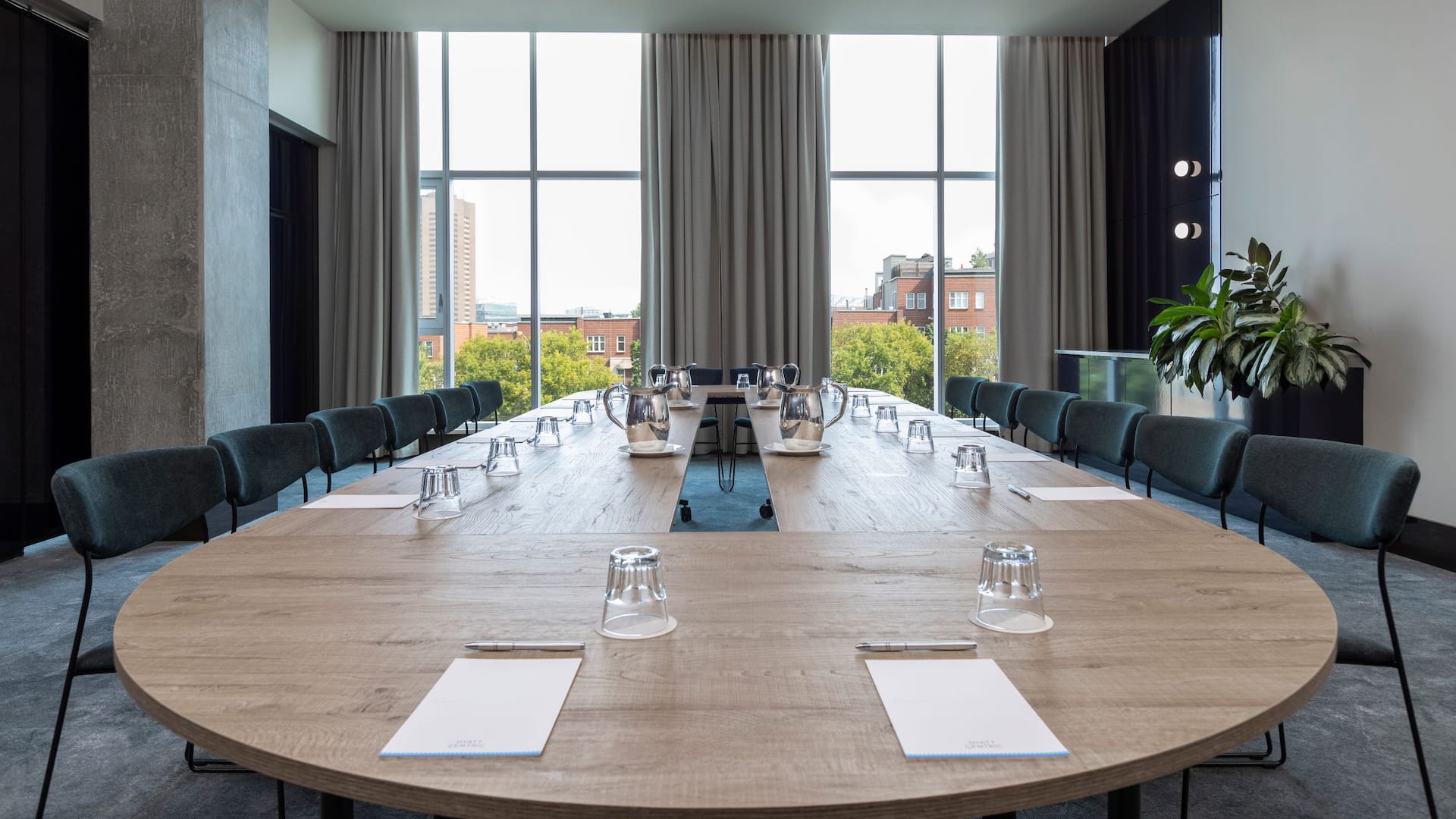 2 of 7 Hyatt Centric Montreal Viger Boardroom