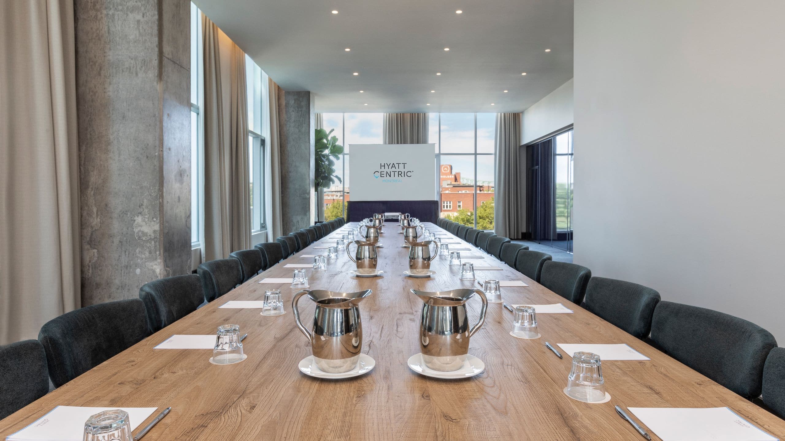 Hyatt Centric Montreal Dalhousie Boardroom