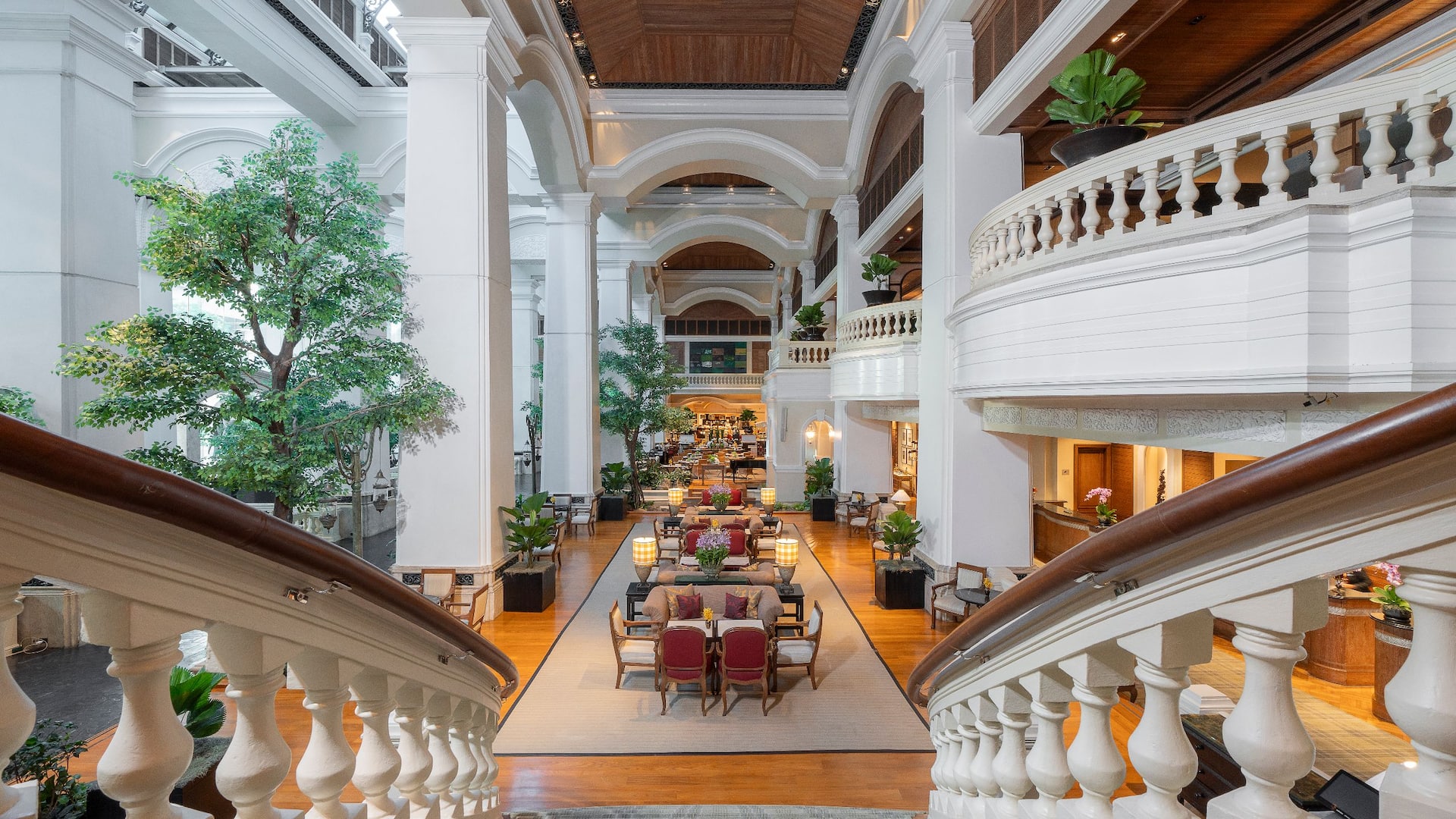 Grand Hyatt Erawan Bangkok Lobby Top View